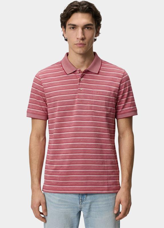 Commander flag Polo heren Rood  214008346/401
