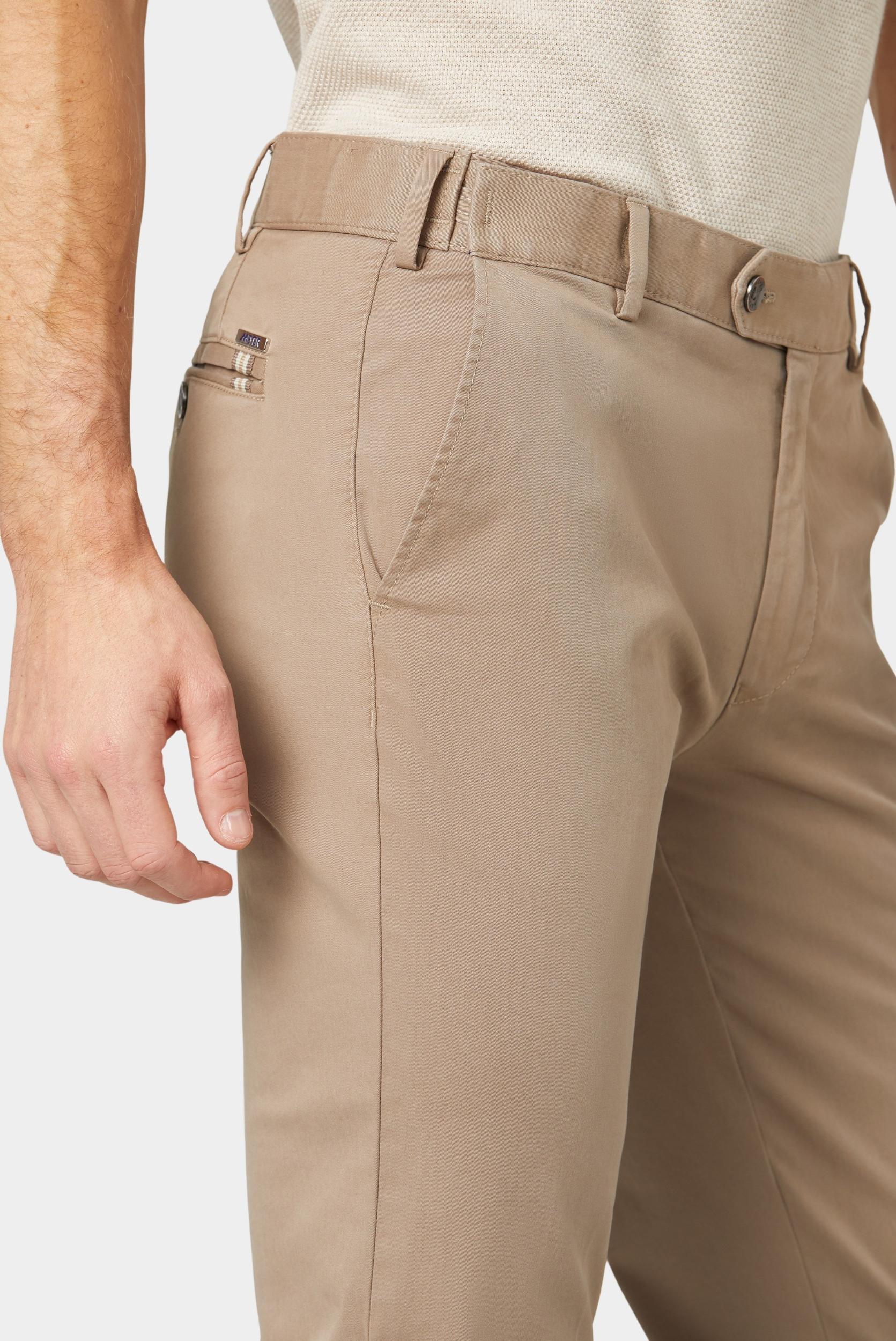 Meyer Katoenen Broek Bruin OSLO Art.9-3001 2239300100/43