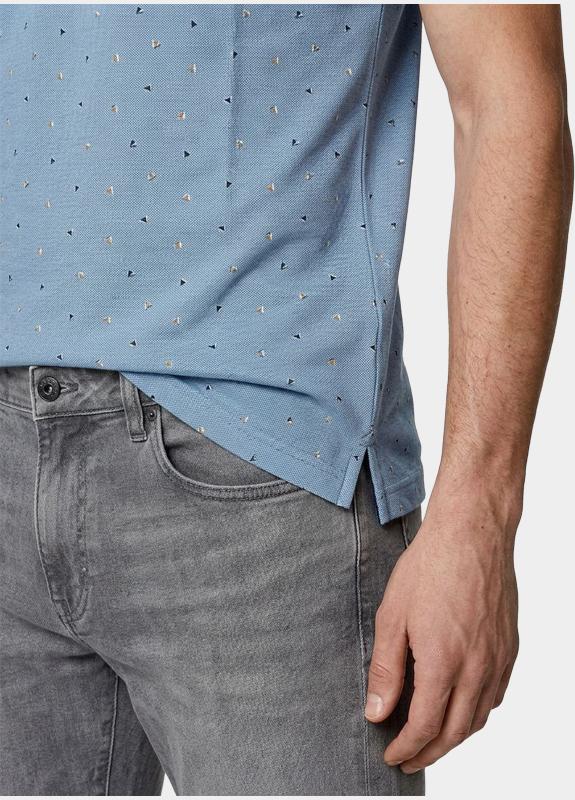 Commander flag Polo heren Blauw  214008408/642