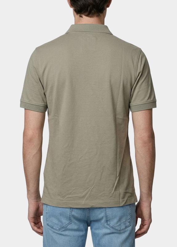 Bos Polo heren Beige Easy Care 214008484/242 Dark Sand