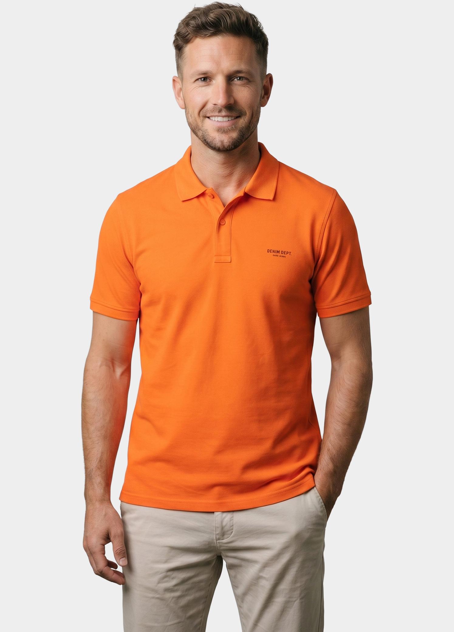 Cars Jeans Polo heren Oranje Dario 60766/32