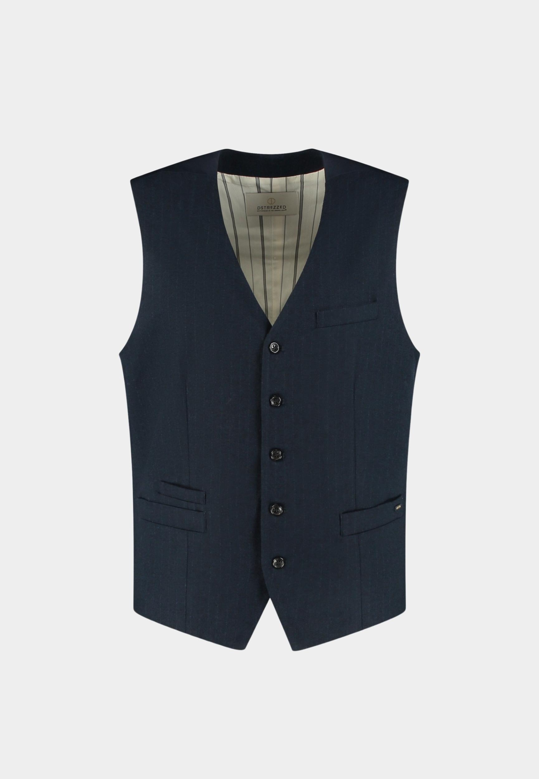 Dstrezzed Gilet Blauw DS_Roux Gilet 121408/649