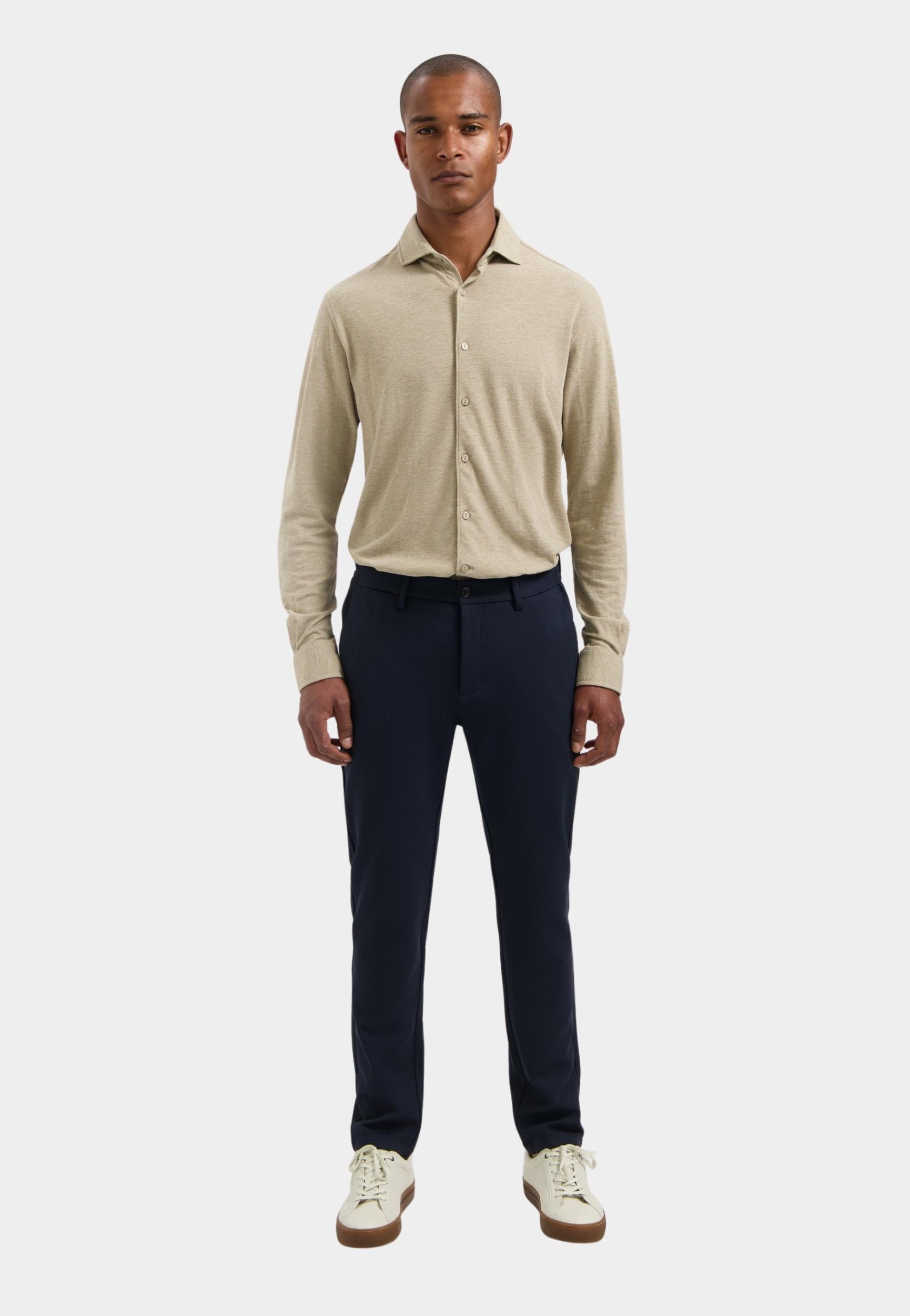 Dstrezzed Chino Blauw DS_Lancaster Pique Chino 501850-AW25/649