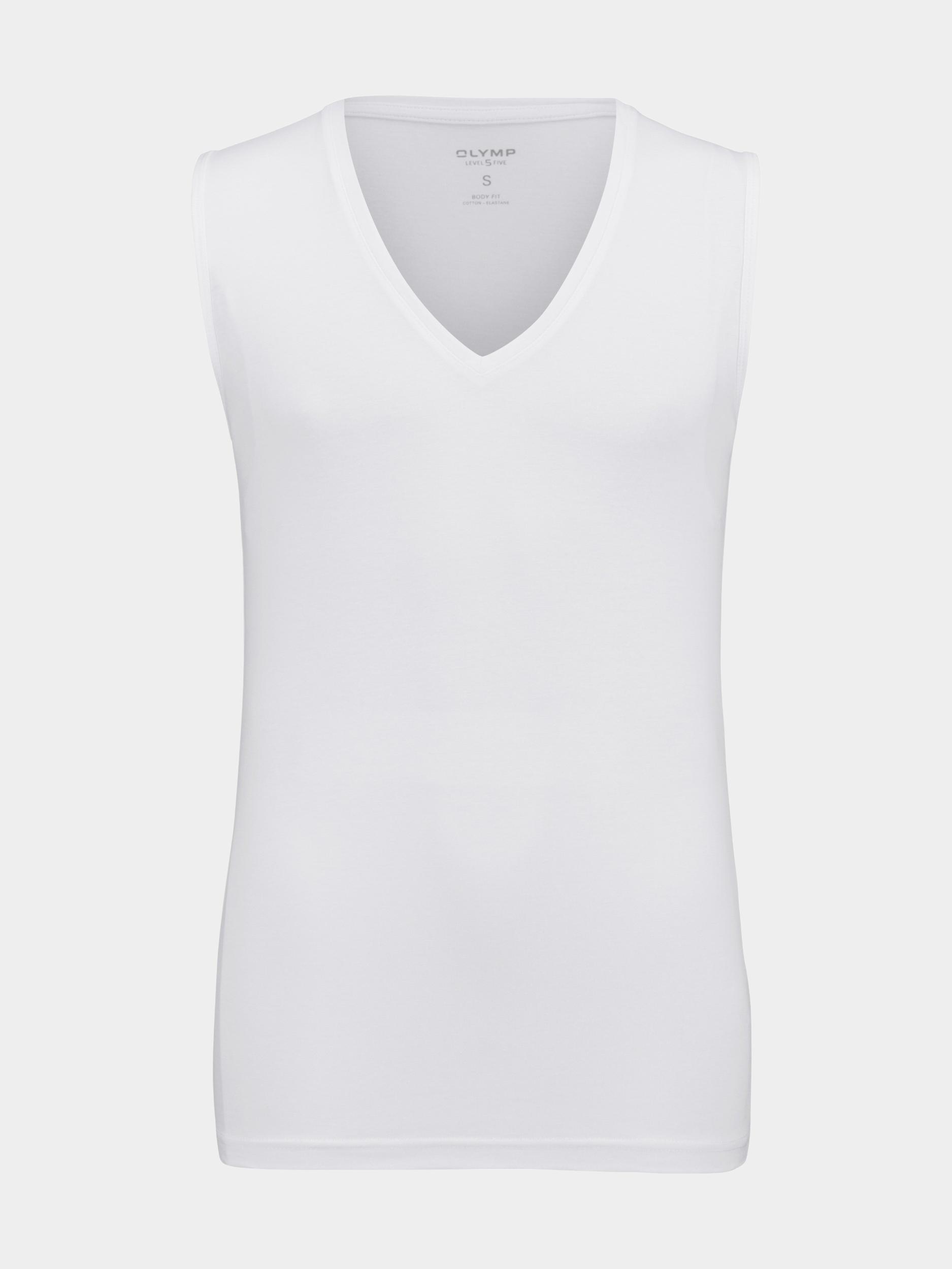 Olymp T-shirt korte mouw Wit 0805/00 T-Shirt 080500/00