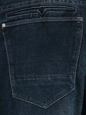 Vanguard 5-Pocket Jeans Blauw V850 Mid Four Way slim fit VTR850/MFW