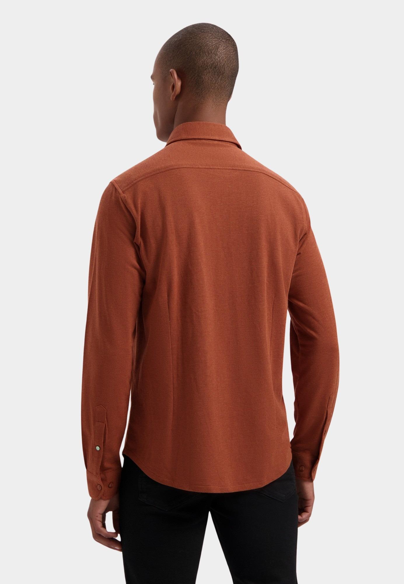 Dstrezzed Casual hemd lange mouw Bruin Kirk Shirt 303714-AW24/268