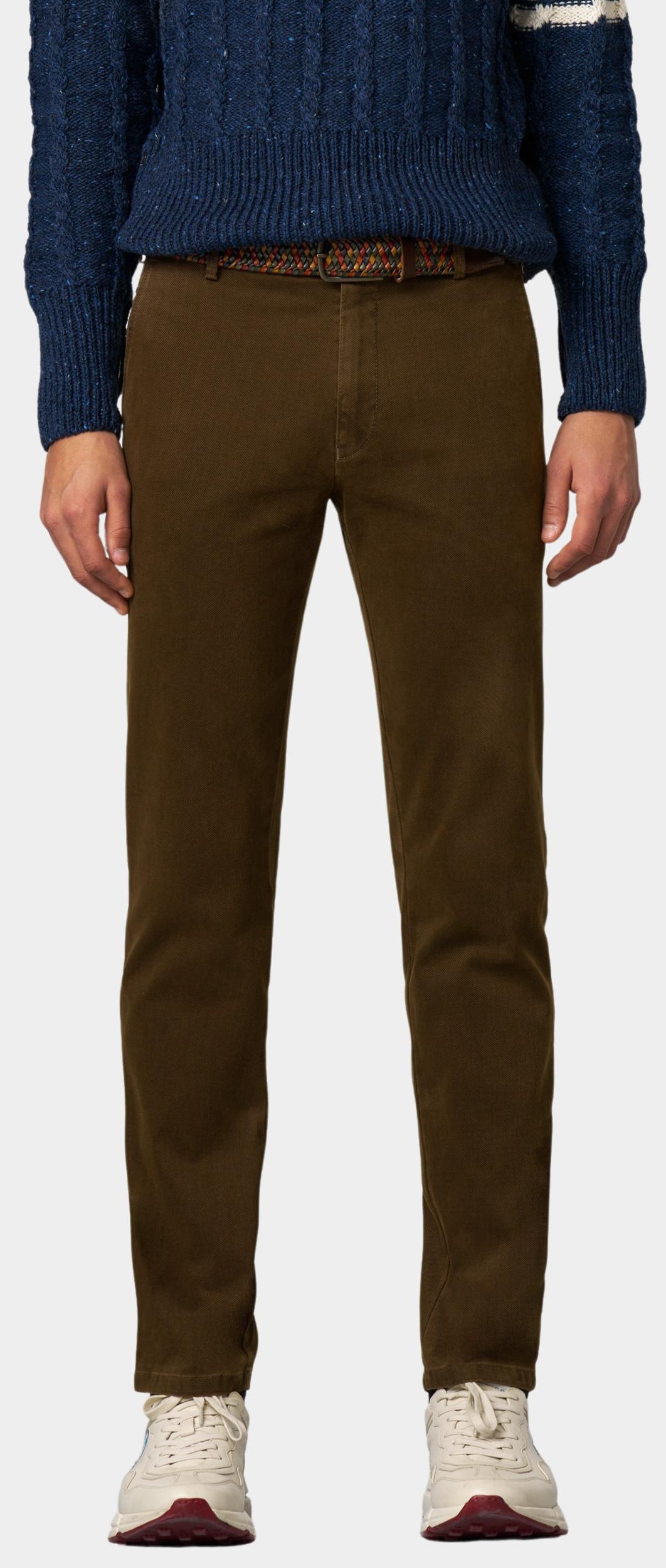 Meyer Katoenen Broek Bruin BONN Art.2-5613 1022561300/45