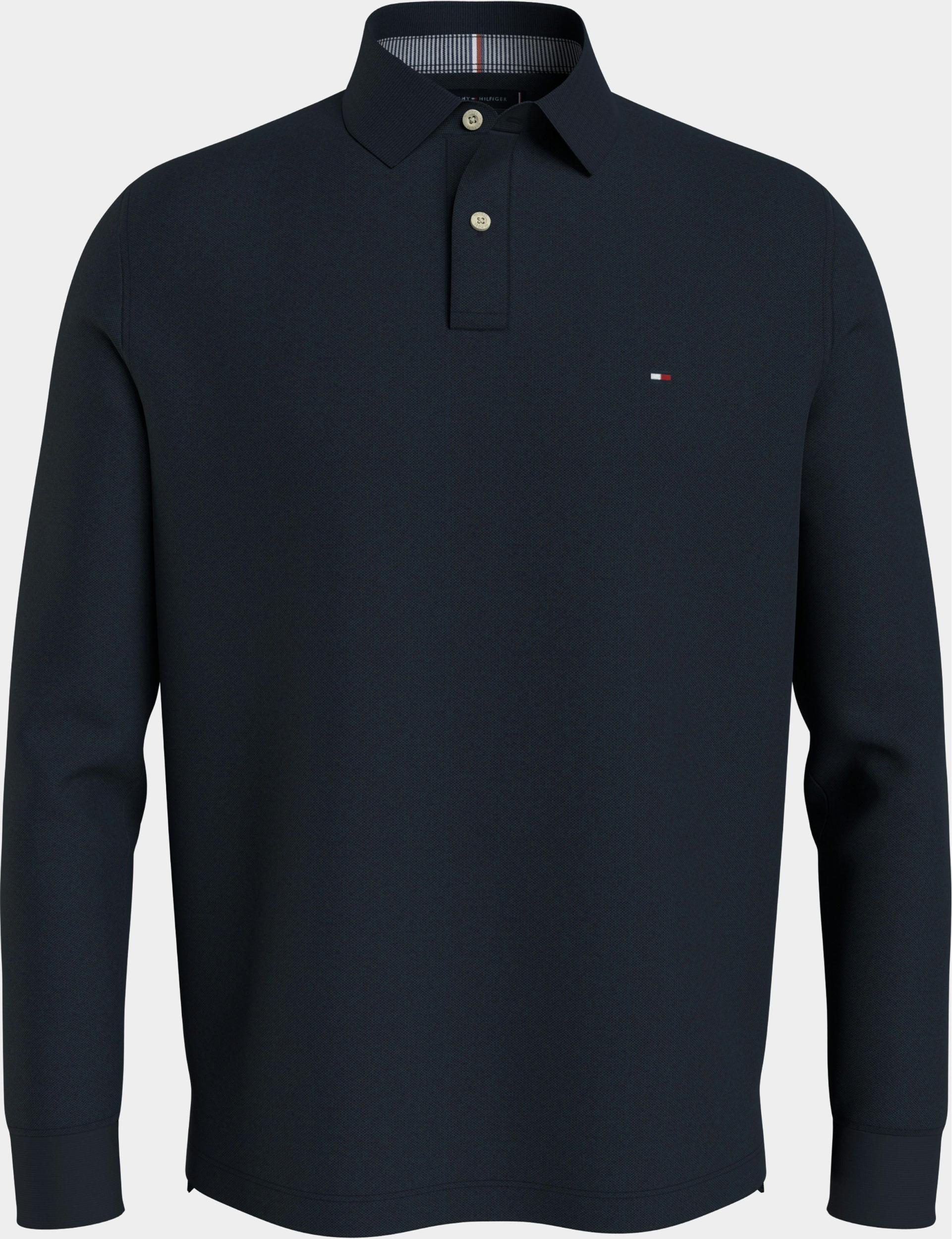 Tommy Hilfiger Polo lange mouw Blauw 1985 Regular LS Polo MW0MW20183/DW5