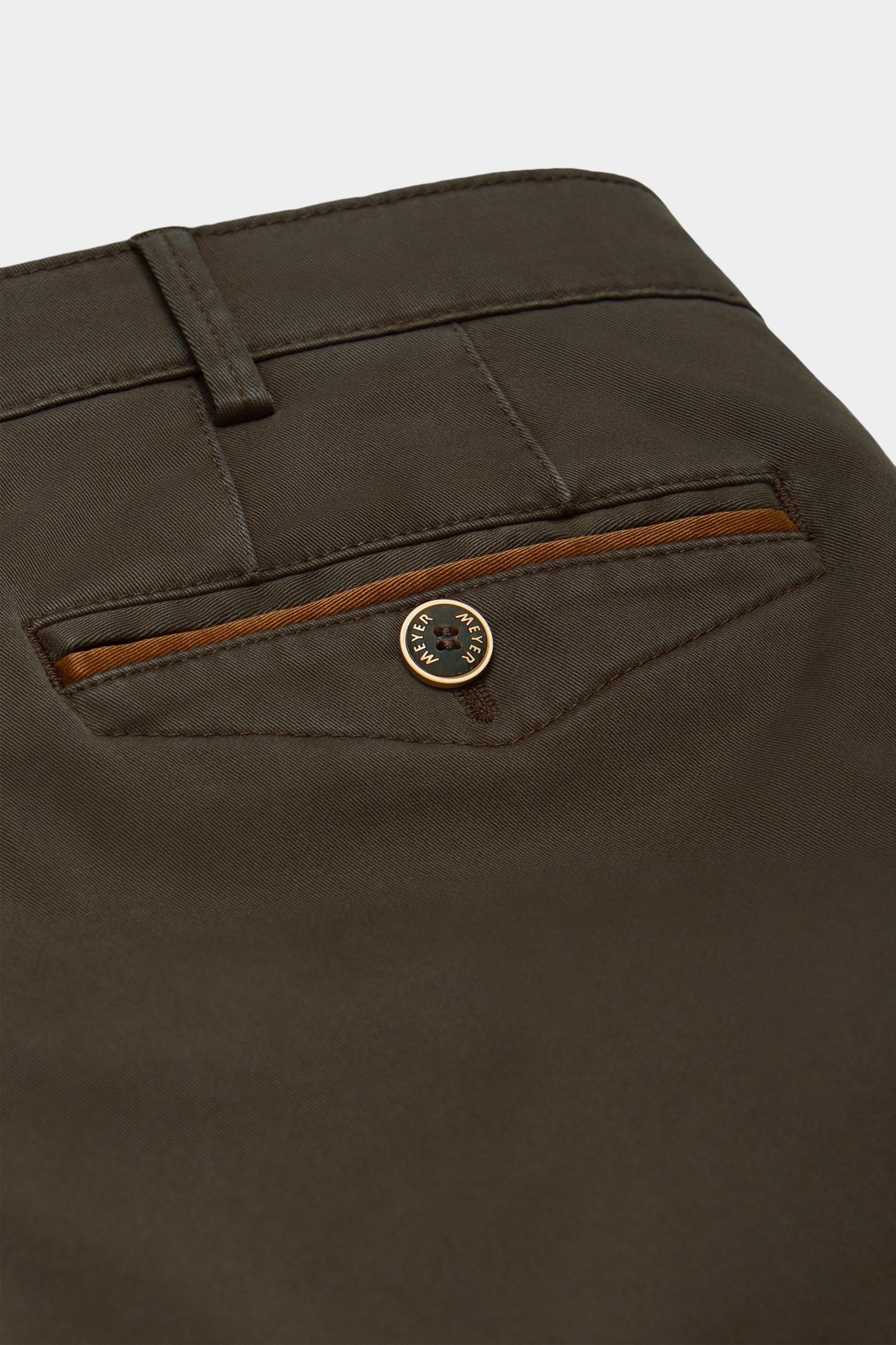 Meyer Katoenen Broek Bruin CHICAGO Art.2-5612 3322561200/35