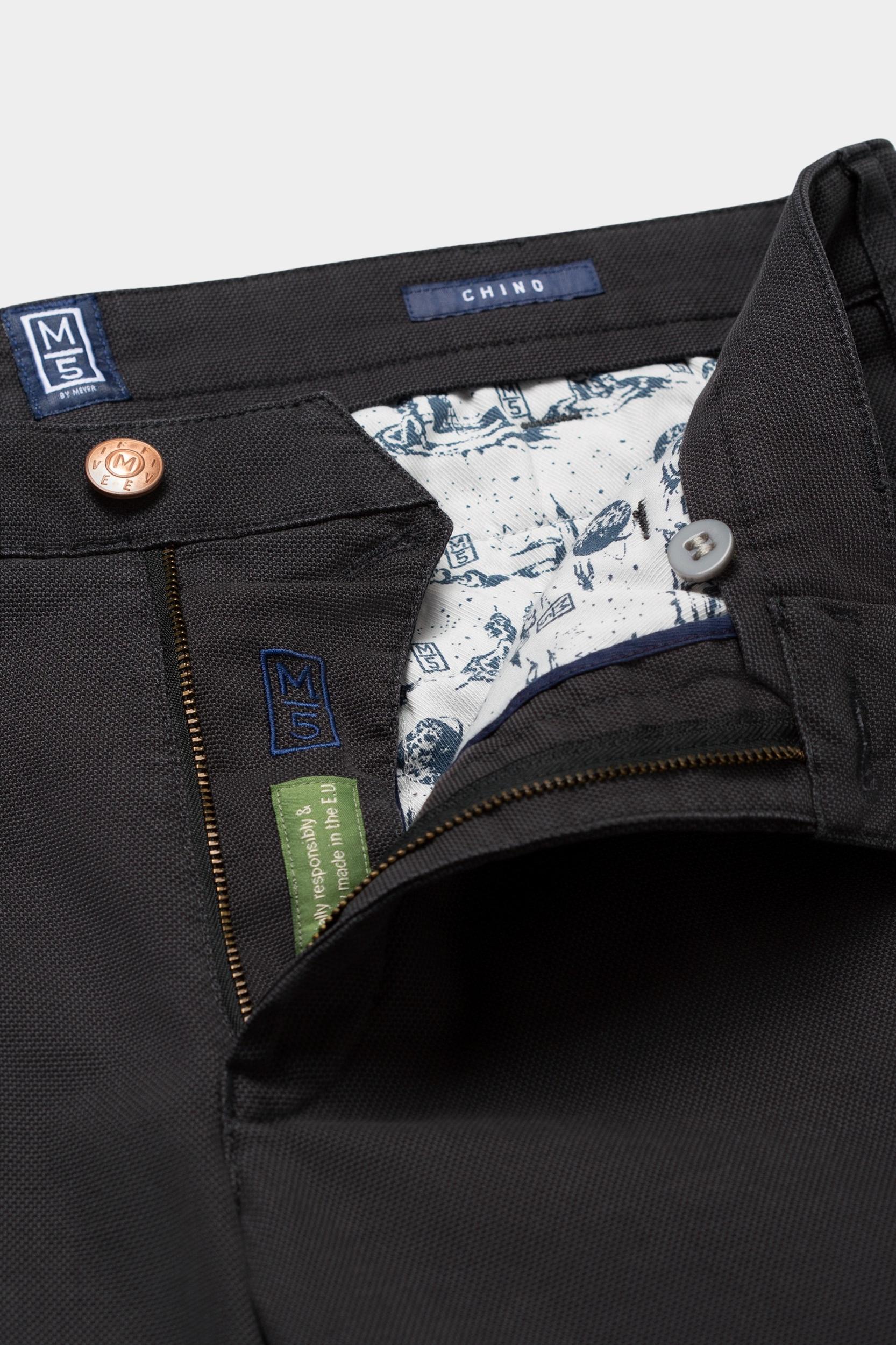 Meyer Katoenen Broek Grijs CHINO Art.2-6171 3642617100/08