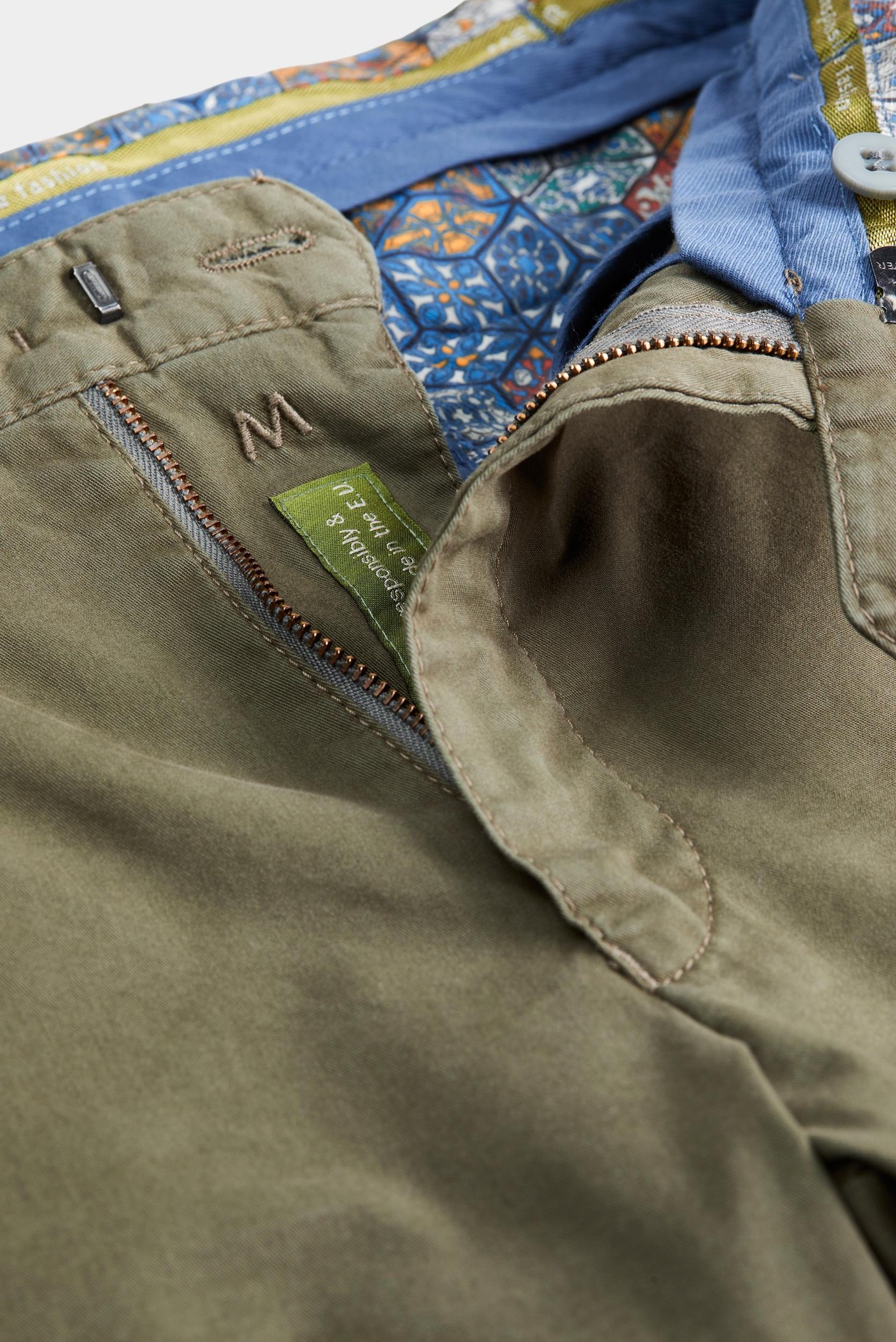 Meyer Katoenen Broek Groen OSLO Art.9-3001 2239300100/26