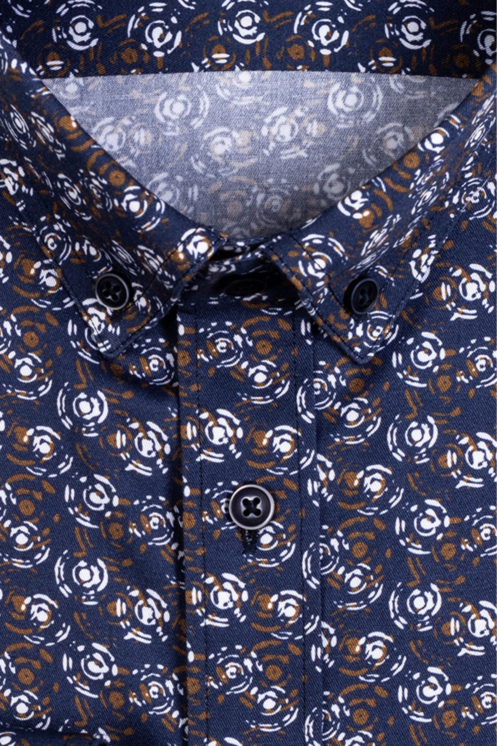 Giordano Casual hemd lange mouw Beige Ivy 327012/81