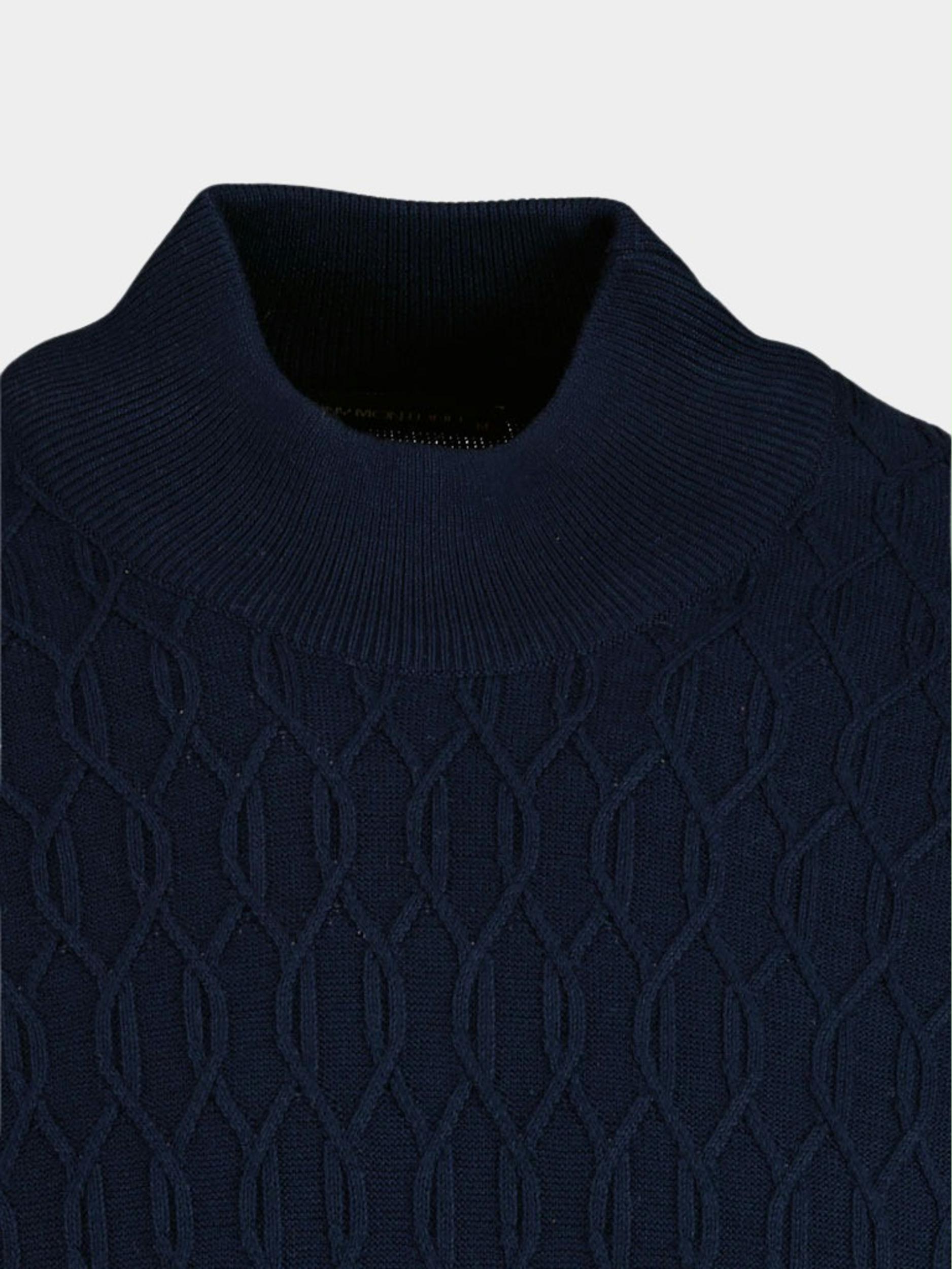 Tony Montana Pullover Blauw  T1190/Marine