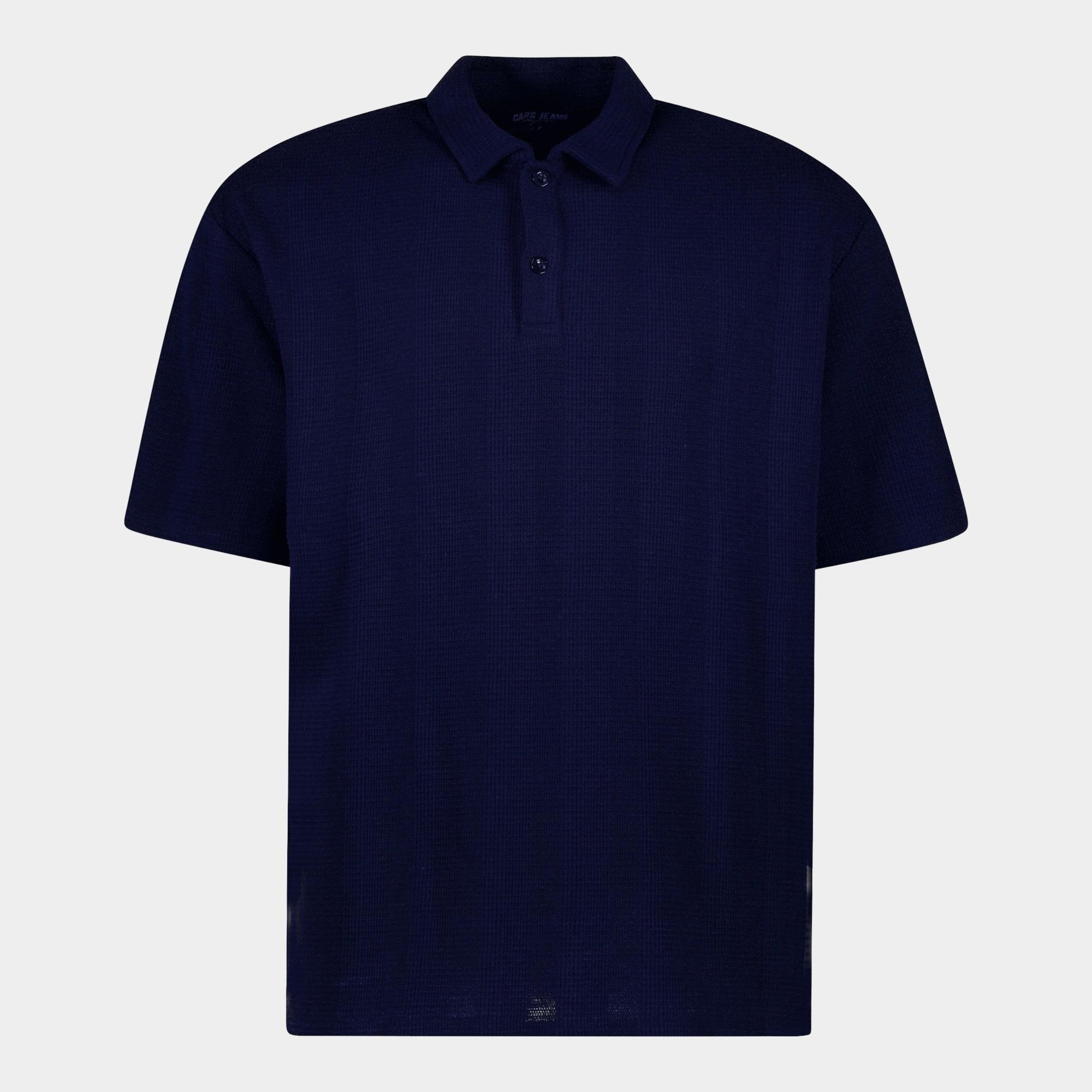 Cars Jeans Polo korte mouw Blauw DEAGLAN 62179/12