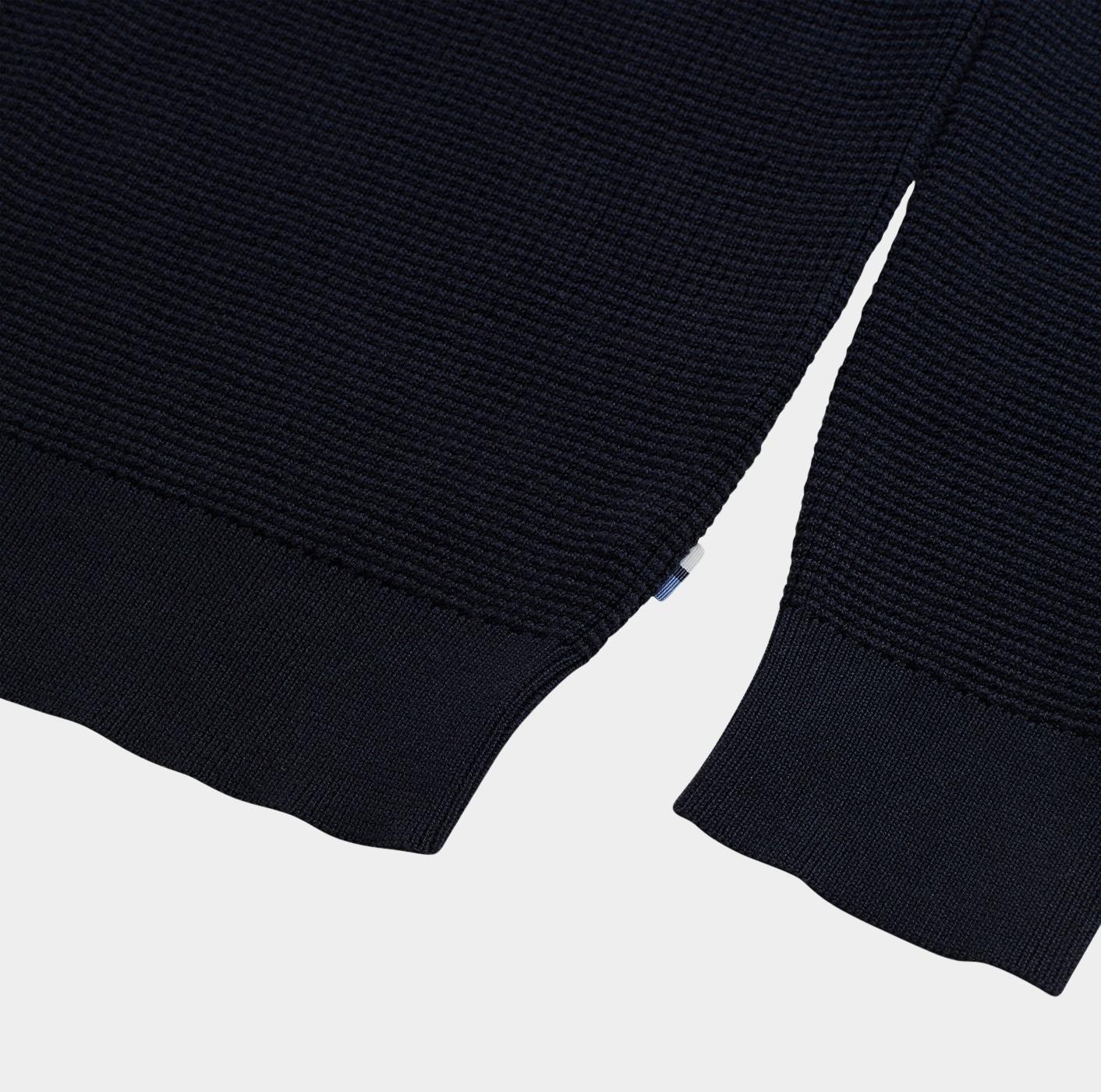 Olymp Polo lange mouw Blauw  536184/18