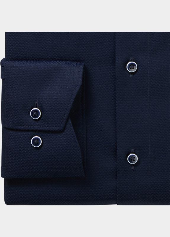 Olymp Zakelijk overhemd heren Blauw Luxor 100584/14