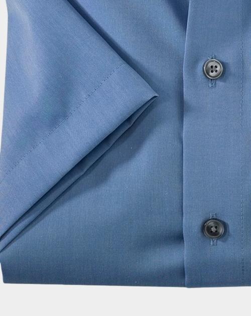 Olymp Business hemd korte mouw Blauw Luxor 030412/15