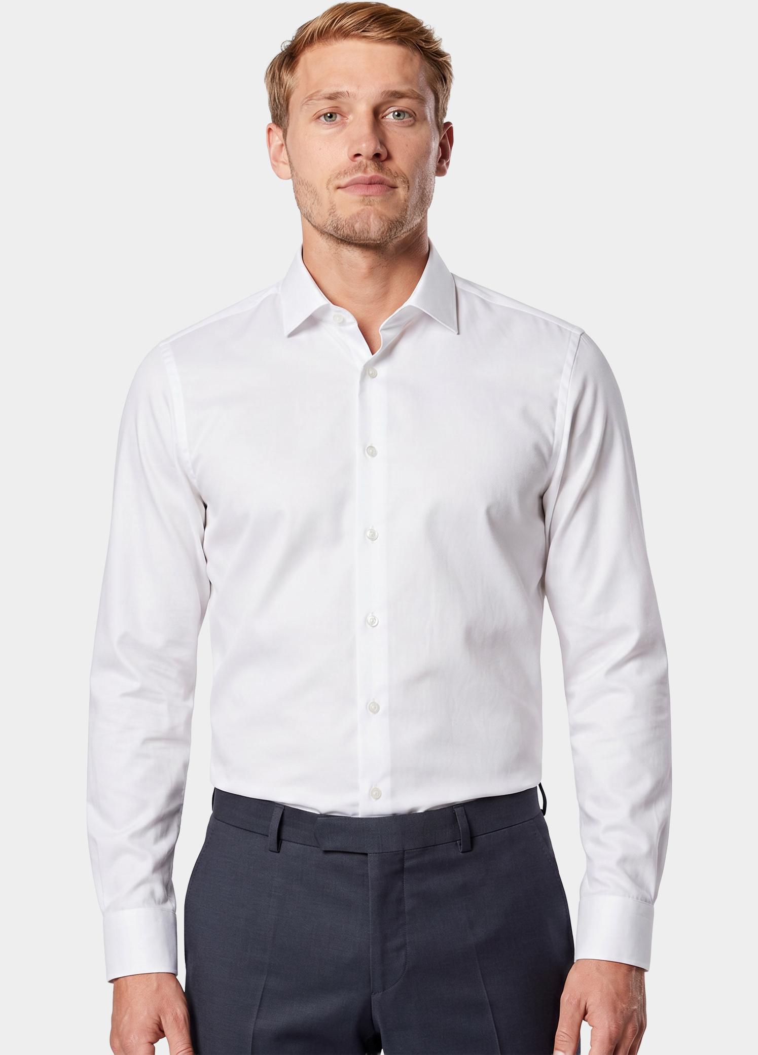 Olymp Business hemd lange mouw Wit Level 6 - extra slim fit 046664/00