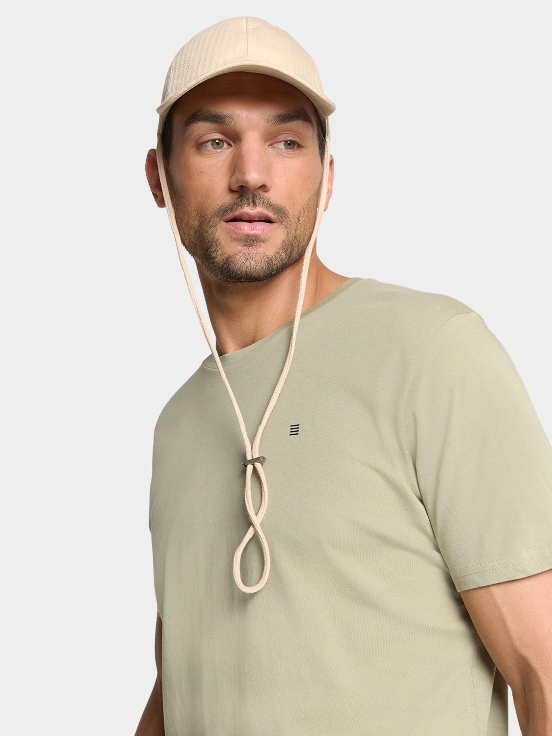 No Excess T-shirt korte mouw Groen T-Shirt Crewneck Solid Basic 29340701SN/197