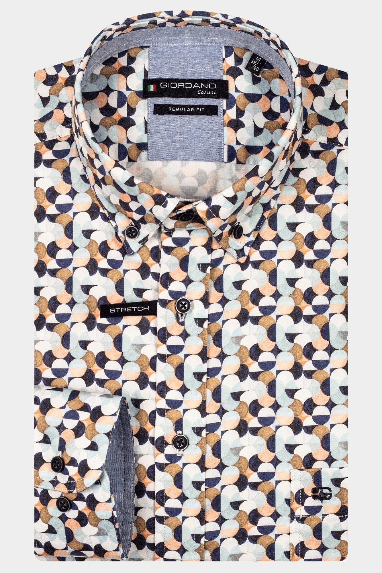 Giordano Casual hemd lange mouw Roze Ivy Long sleeve button down s 517013/25