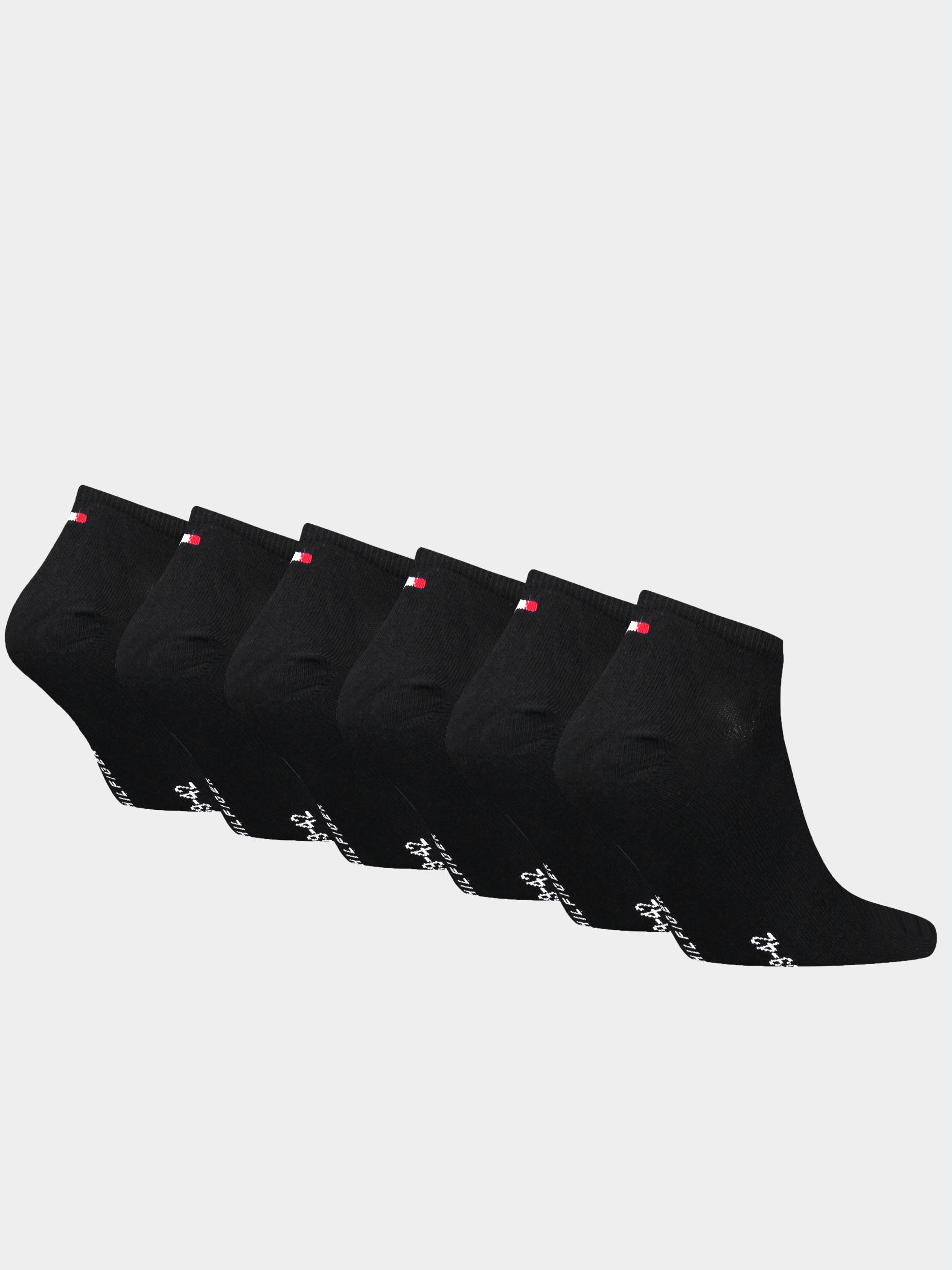 Tommy Hilfiger Cadeaubox Sokken Zwart TH Men Sneaker 6P Ecom 701219562/001