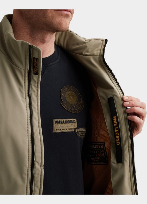 PME Legend Zomerjas heren Groen Flight jacket SKYGLIDER - 3L PJA2602108/6485