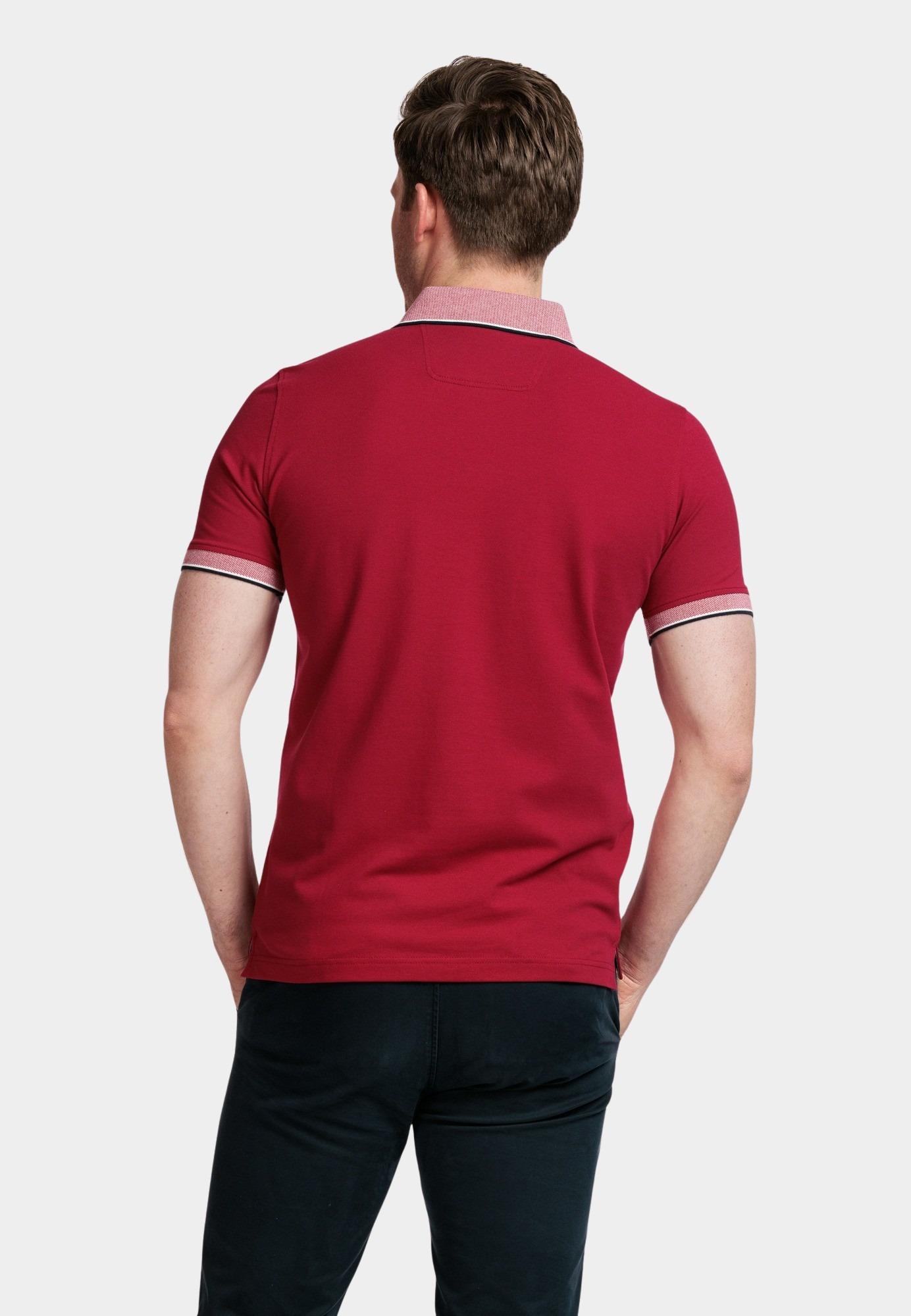 Baileys Polo korte mouw Roze Poloshirt Pique 415288/31