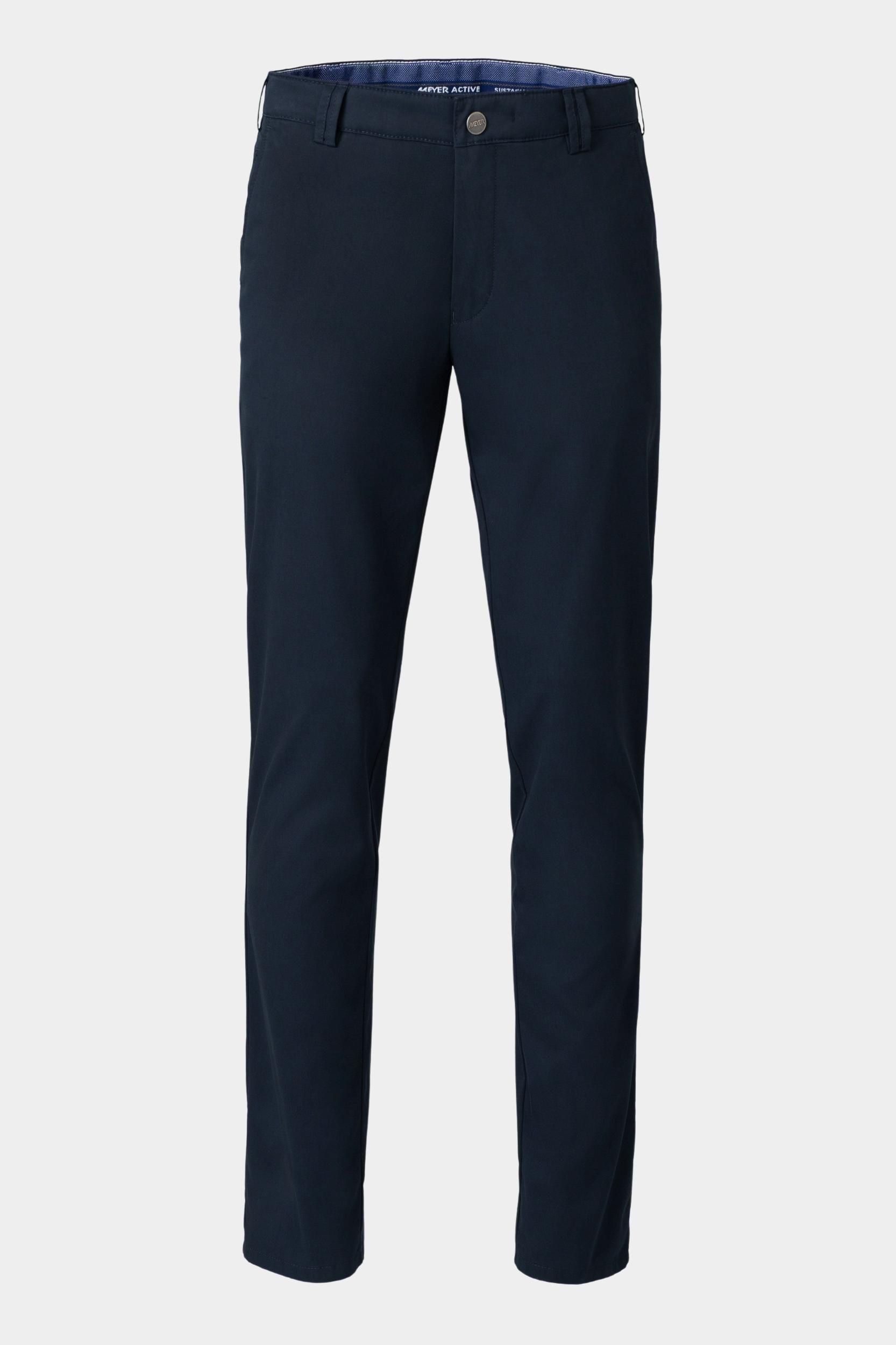 Meyer Katoenen Broek Blauw BONN Art.1-8079 1021807900/18