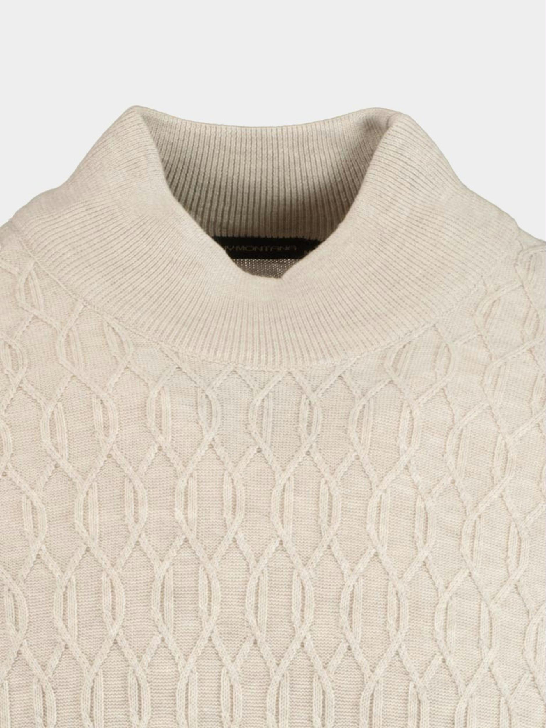 Tony Montana Pullover Beige  T1190/Kemik