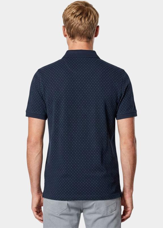 Bos Polo heren Blauw  4001R-2/Navy
