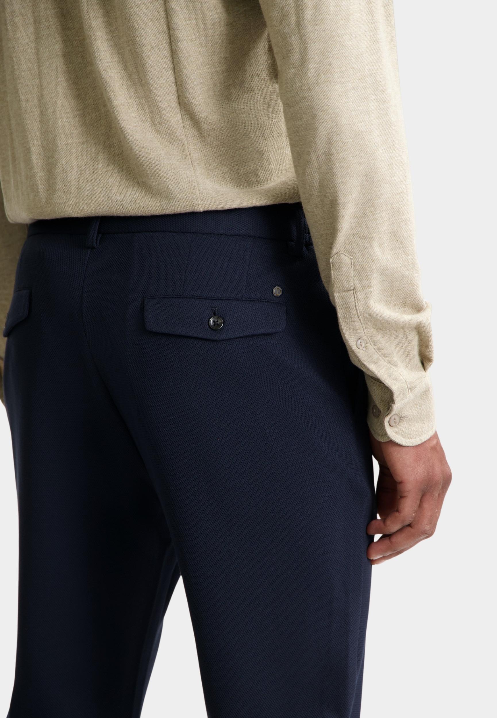 Dstrezzed Chino Blauw DS_Lancaster Pique Chino 501850-AW25/649