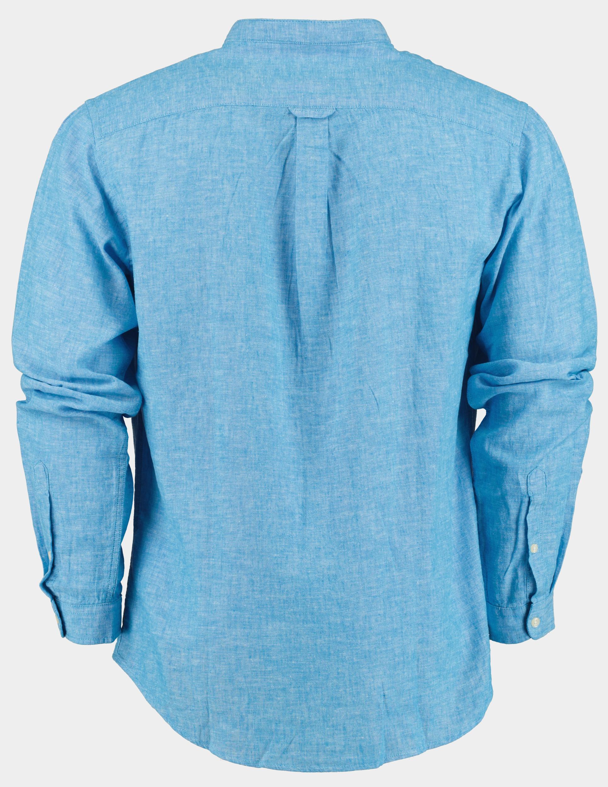 Consenso Casual hemd lange mouw Blauw Camicia Coreana 9403424/291