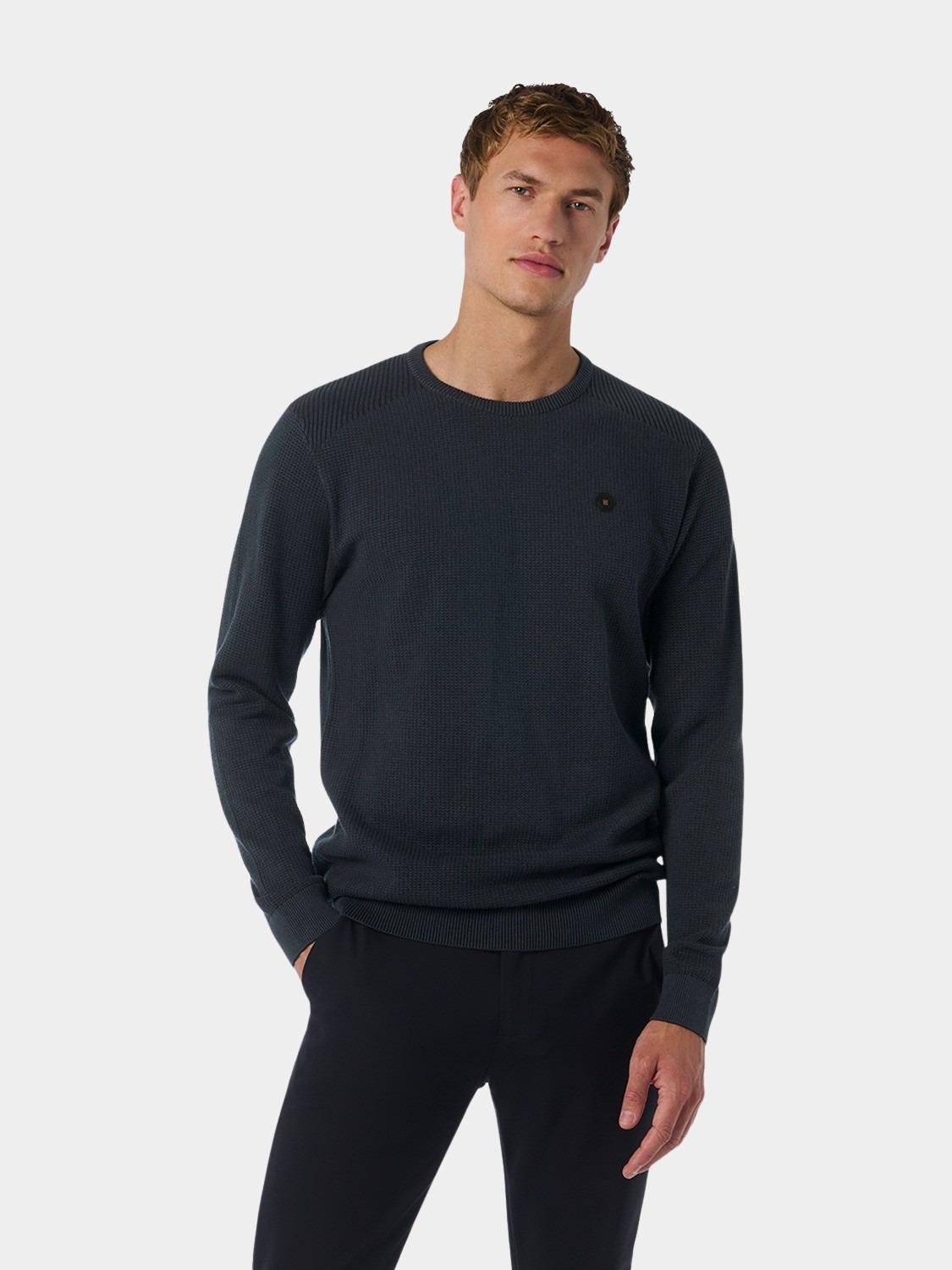 No Excess Pullover Blauw  25230821SN/078