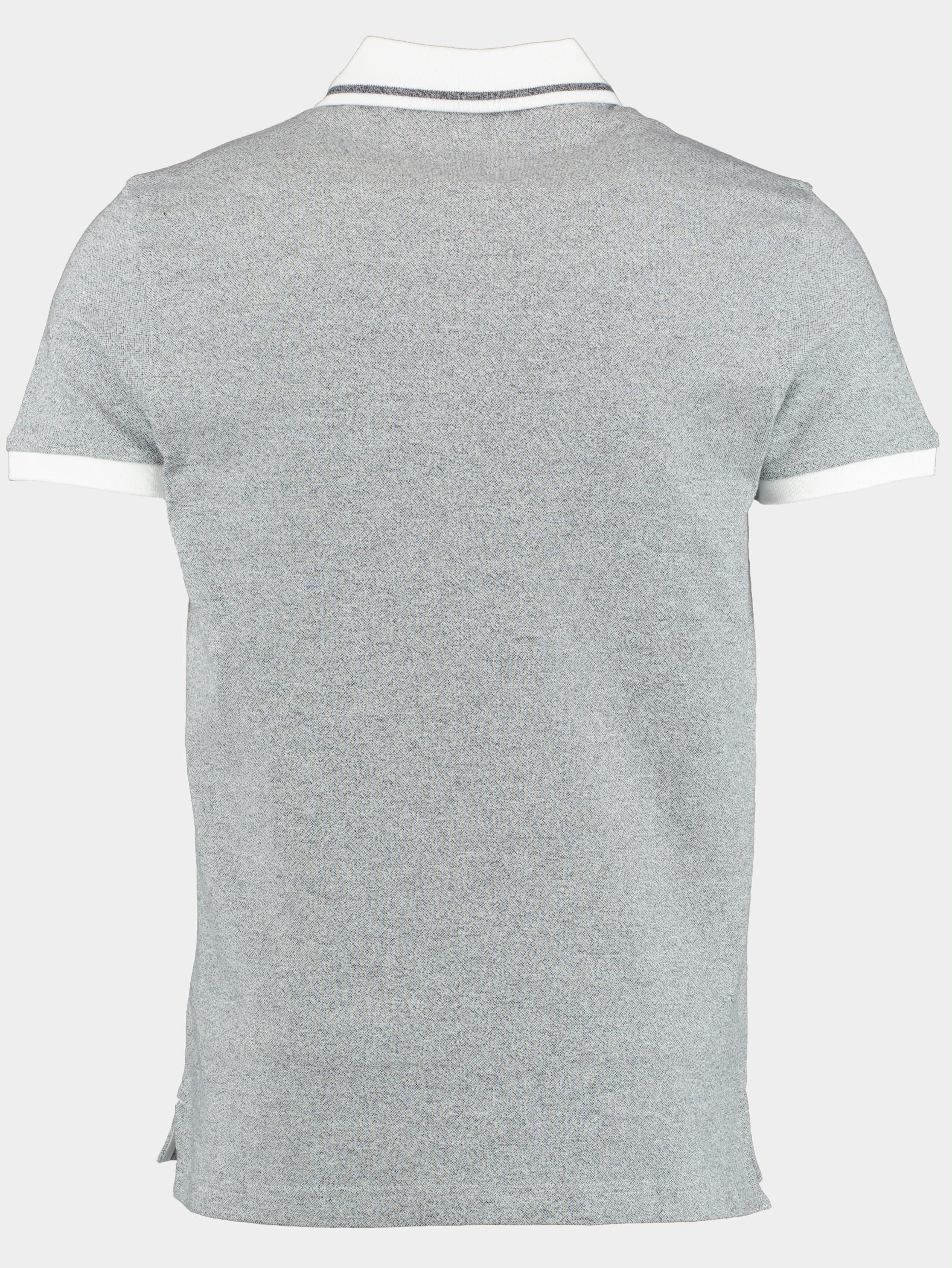 Tommy Hilfiger Polo korte mouw Wit Pretwist mouline tip MW0MW30780/YBR