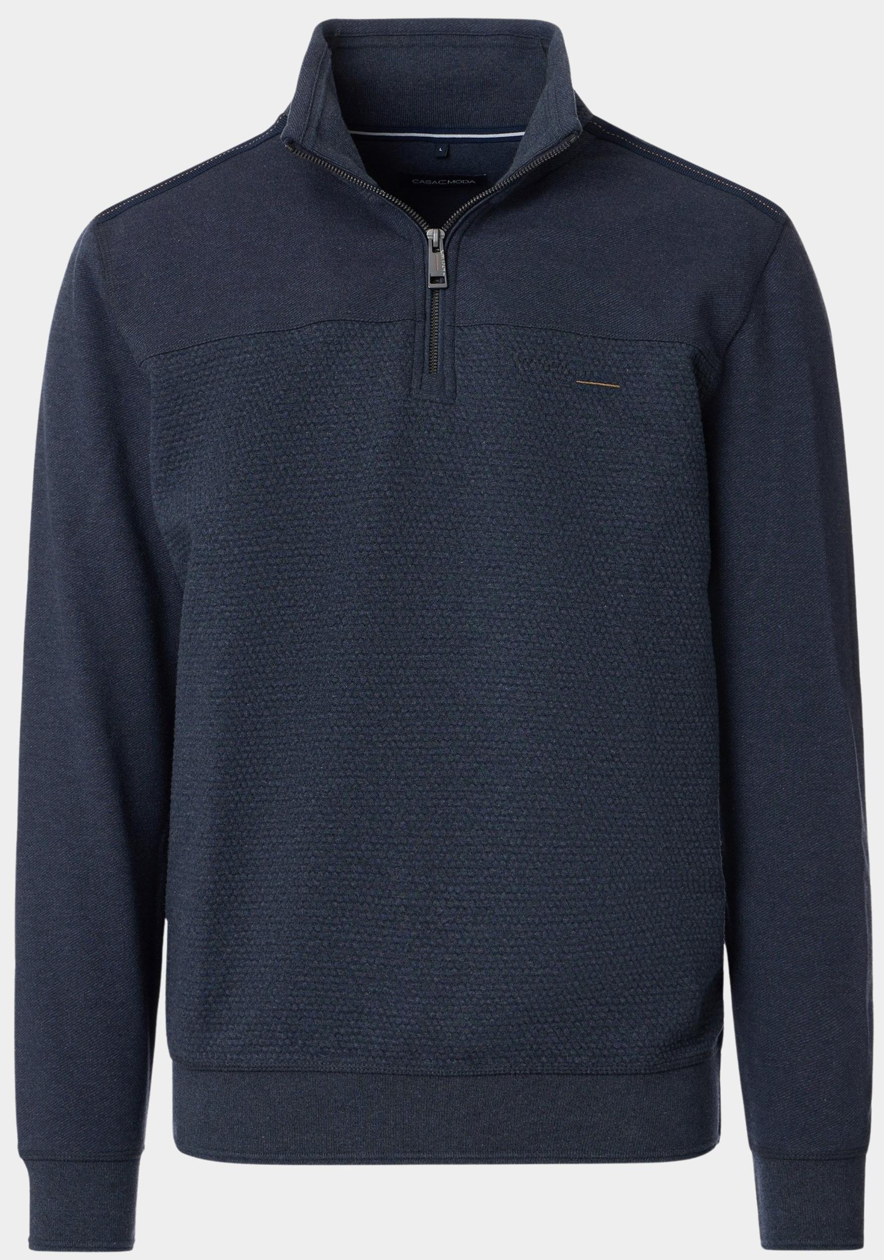 Casamoda Sweater Blauw Sweattroyer 454476500/135