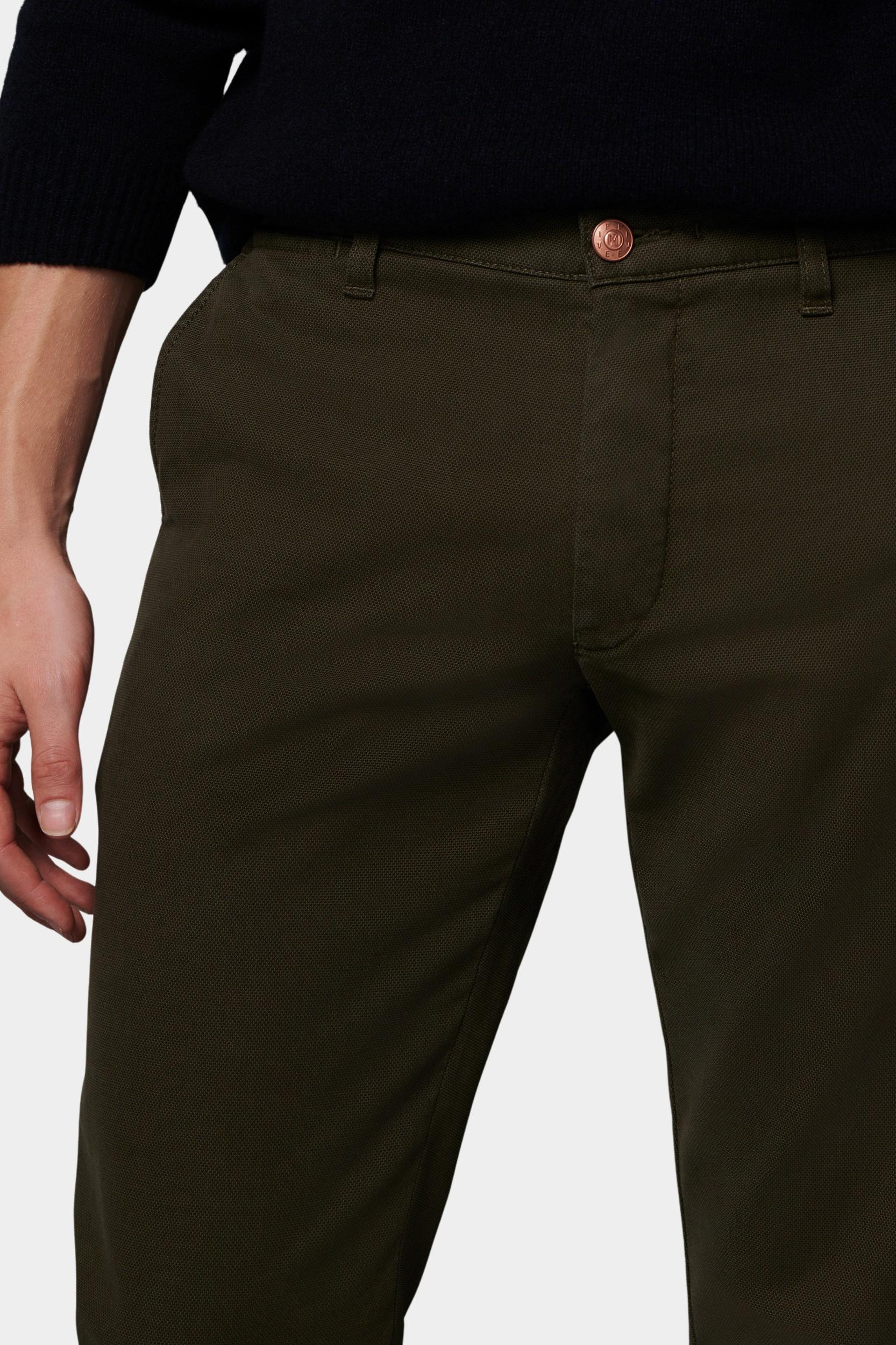 Meyer Katoenen Broek Groen CHINO Art.2-6171 3642617100/27