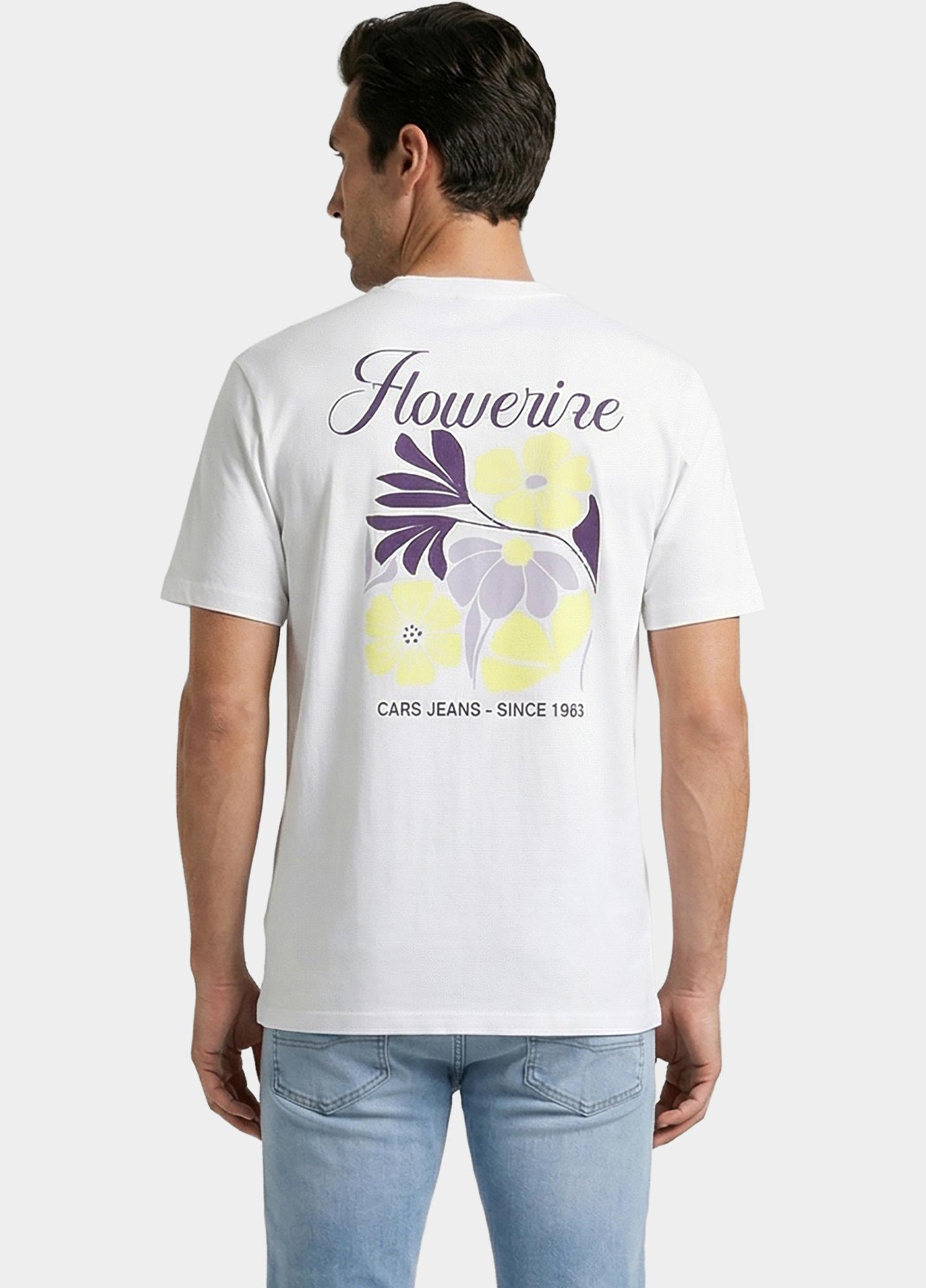 Cars Jeans T-shirt korte mouw Wit Ritzo 62371/23