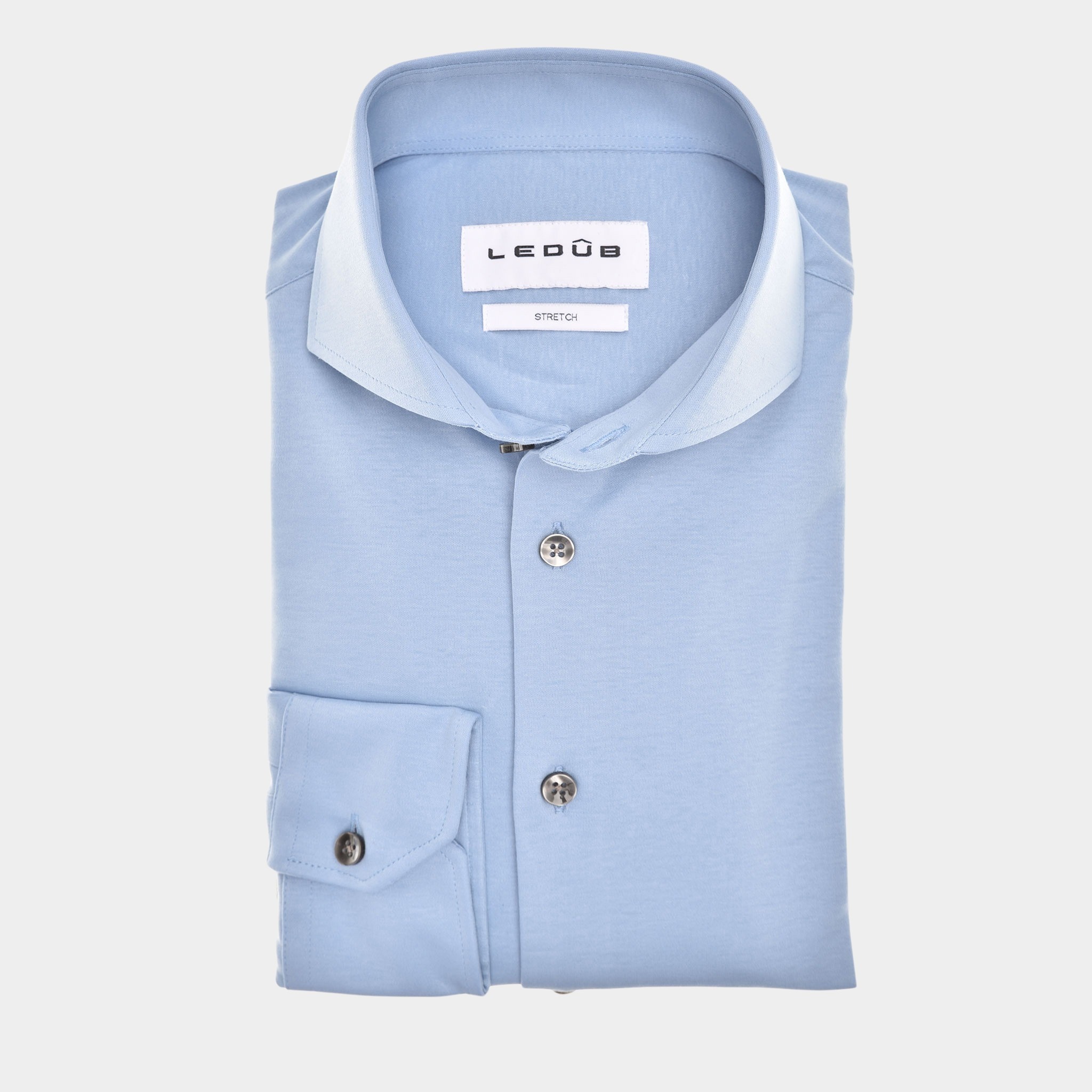 Ledub Business hemd lange mouw Blauw LE24217  SF5 0142638/150-000-000