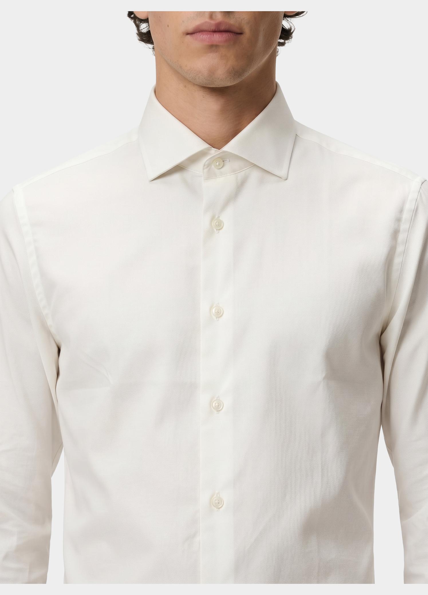 Ledub Business hemd lange mouw Beige 4010S/1/302/ SF 5 0343568/920-350-920