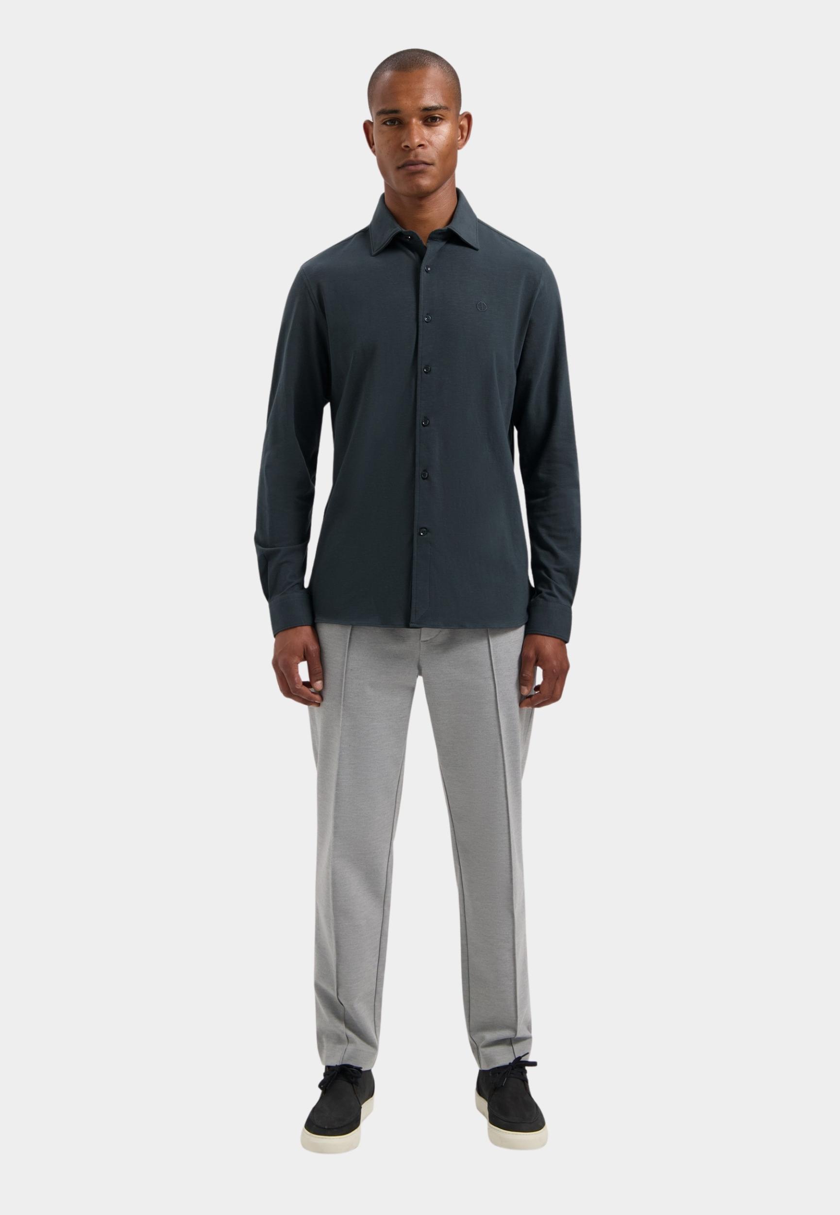 Dstrezzed Casual hemd lange mouw Groen DS_Bo Shirt 303702-AW25/562