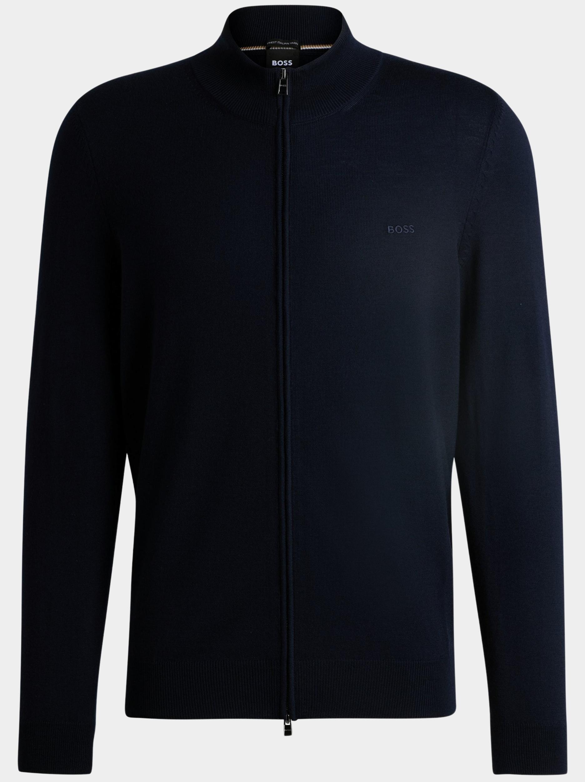 BOSS Black Vest Blauw Balonso-L 10243951 01 50476347/404