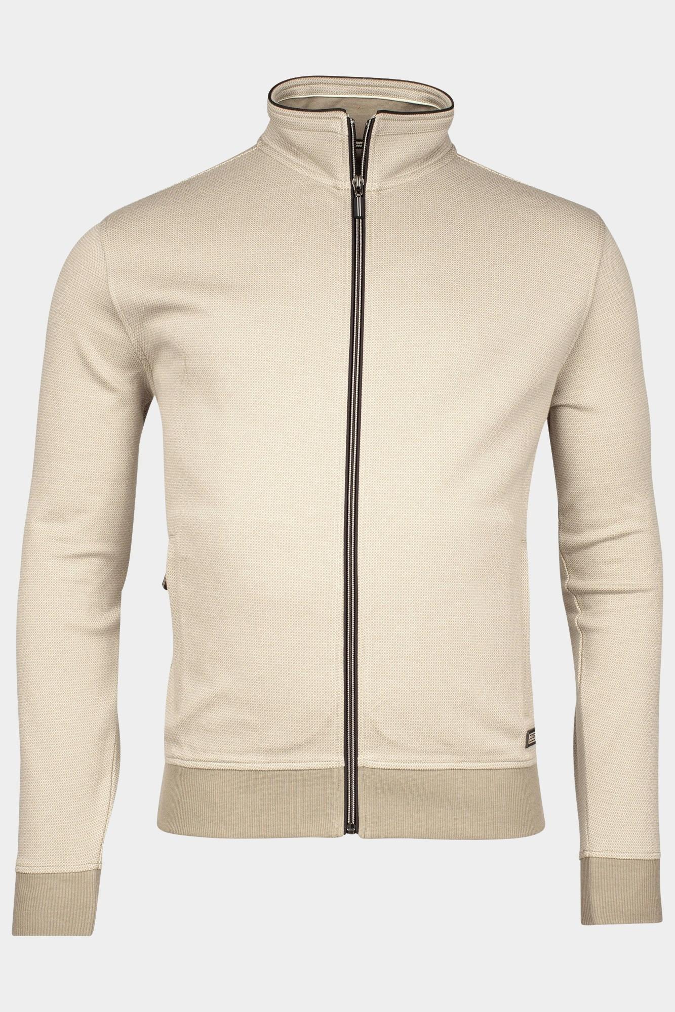 Baileys Vest Beige Sweat Cardigan Zip  y/d Jacqu 512295/86