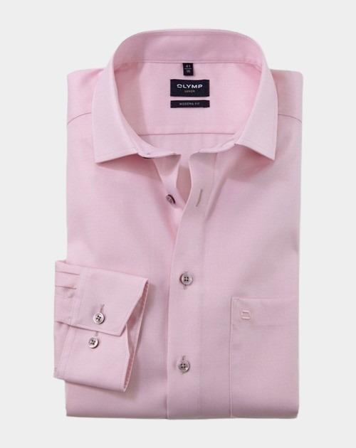 Olymp Business hemd lange mouw Roze Luxor 124174/30