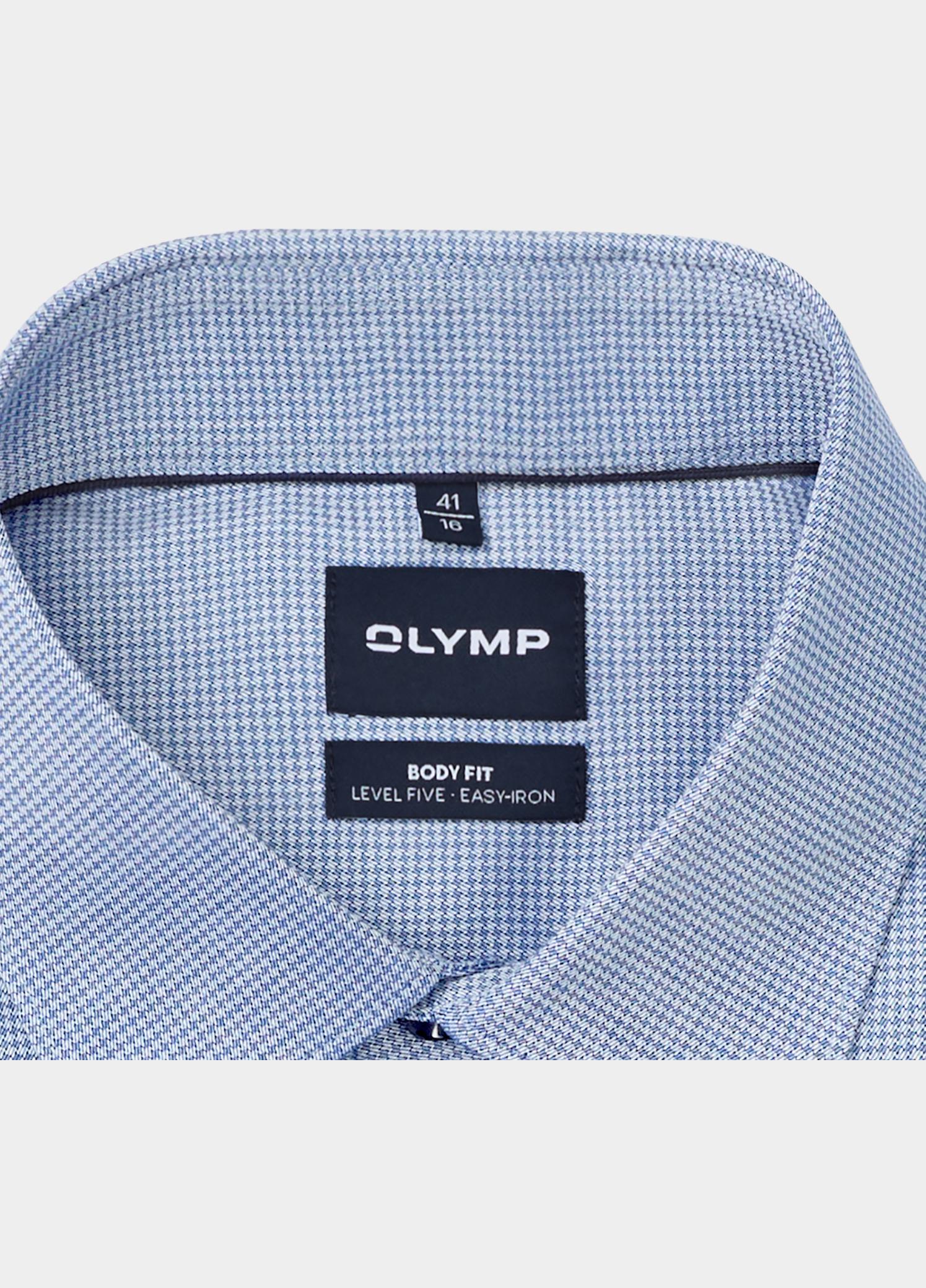 Olymp Zakelijk overhemd heren Blauw OLYMP Level Five 207424/18