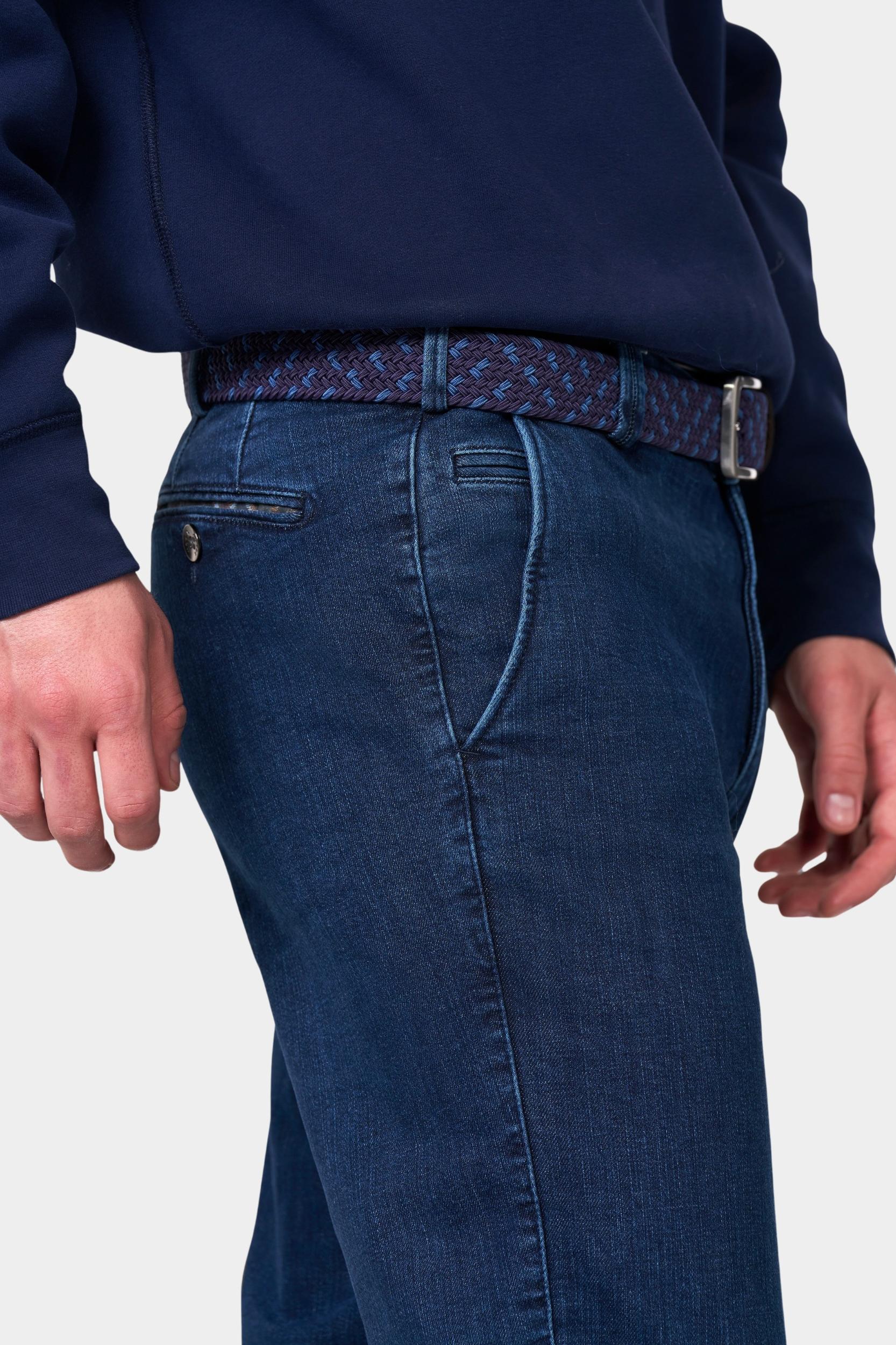 Meyer Flatfront Jeans Blauw Bonn 2-3927 1022392700/17