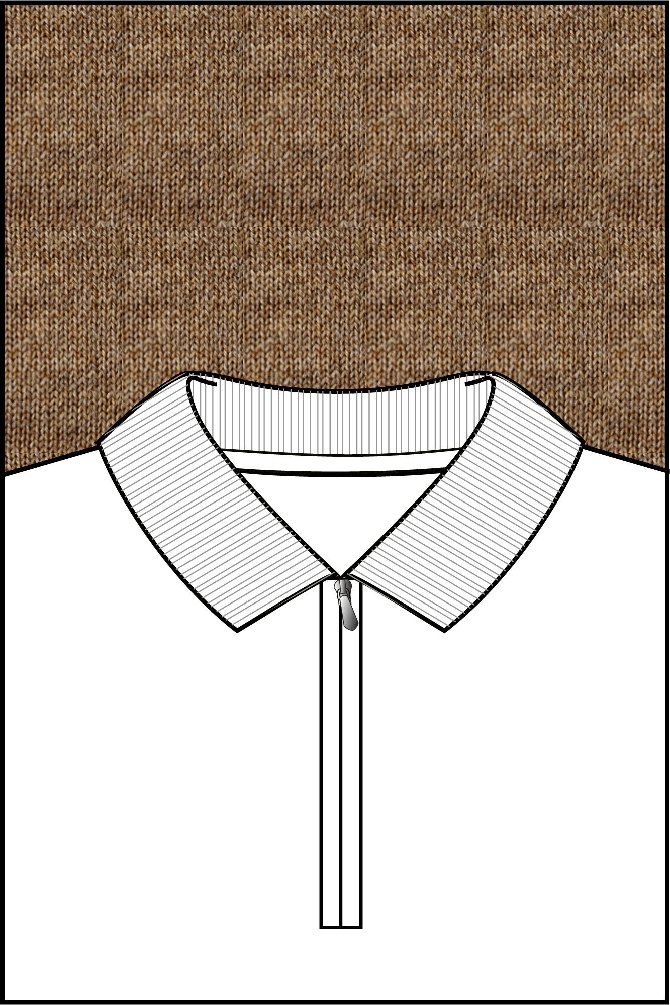 Baileys Half Zip Bruin Pullover Polo Collar 1/2 Zip 520060/83