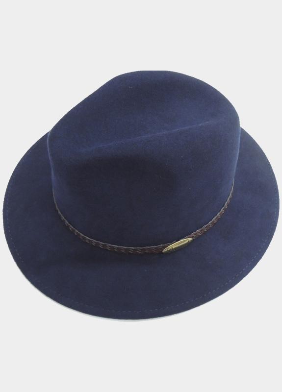 Commander Hoed Blauw Filzhut 213013399/604