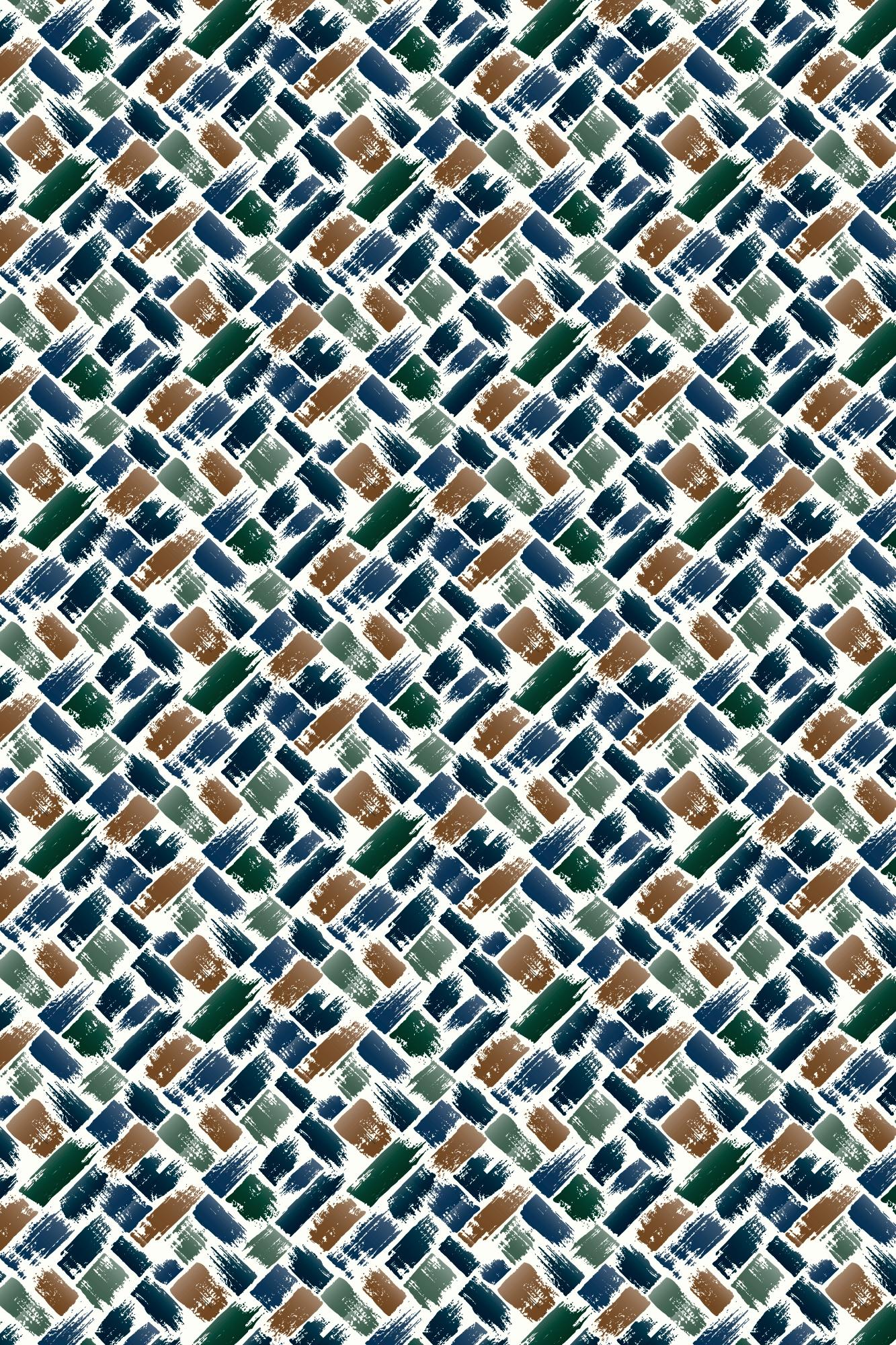 R.B. Boston Casual hemd lange mouw Multi Franklin LS Button Down 527670/721