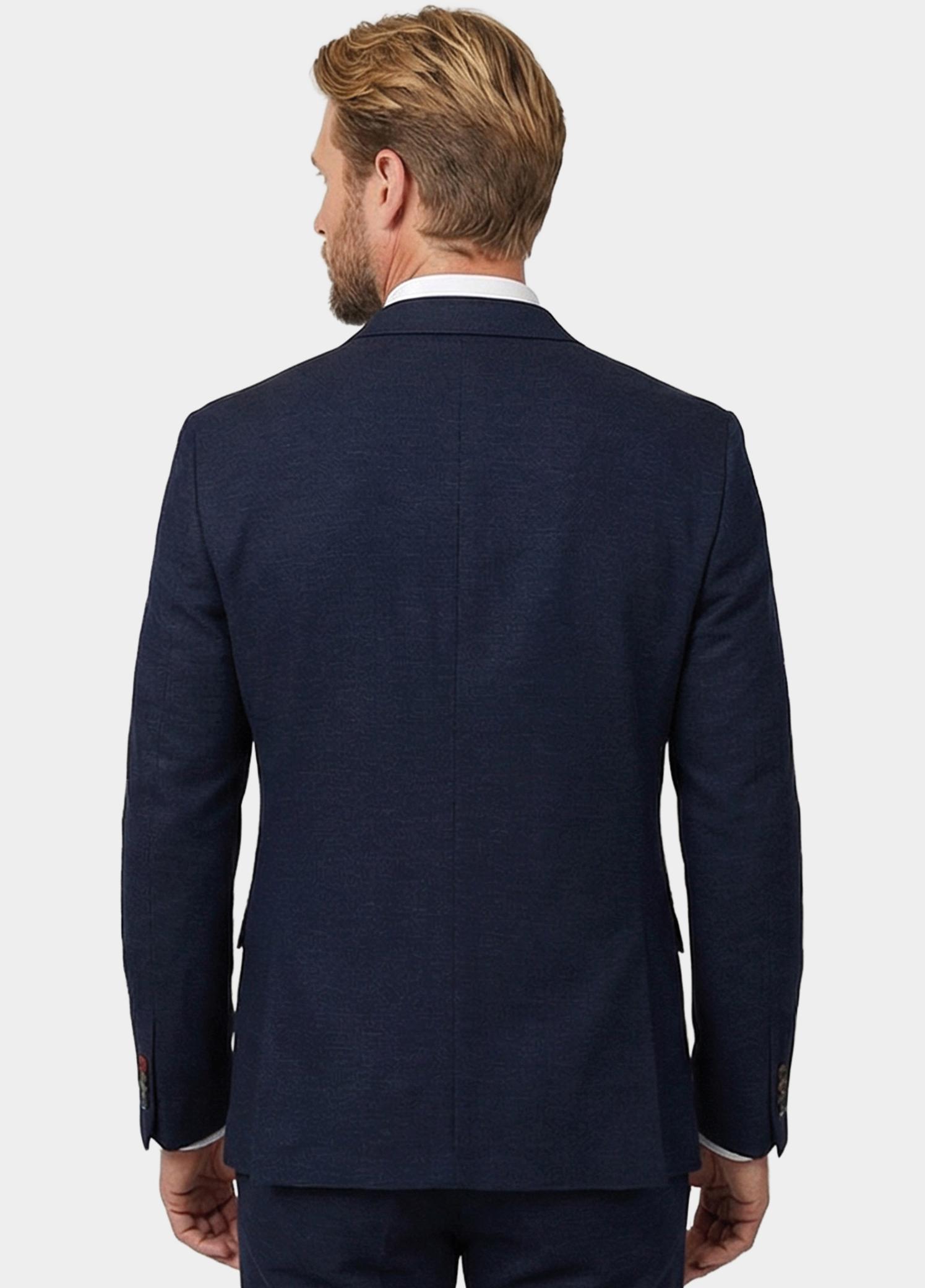 Giordano Colbert Blauw Robert blazer fully lined Wov 612610/60