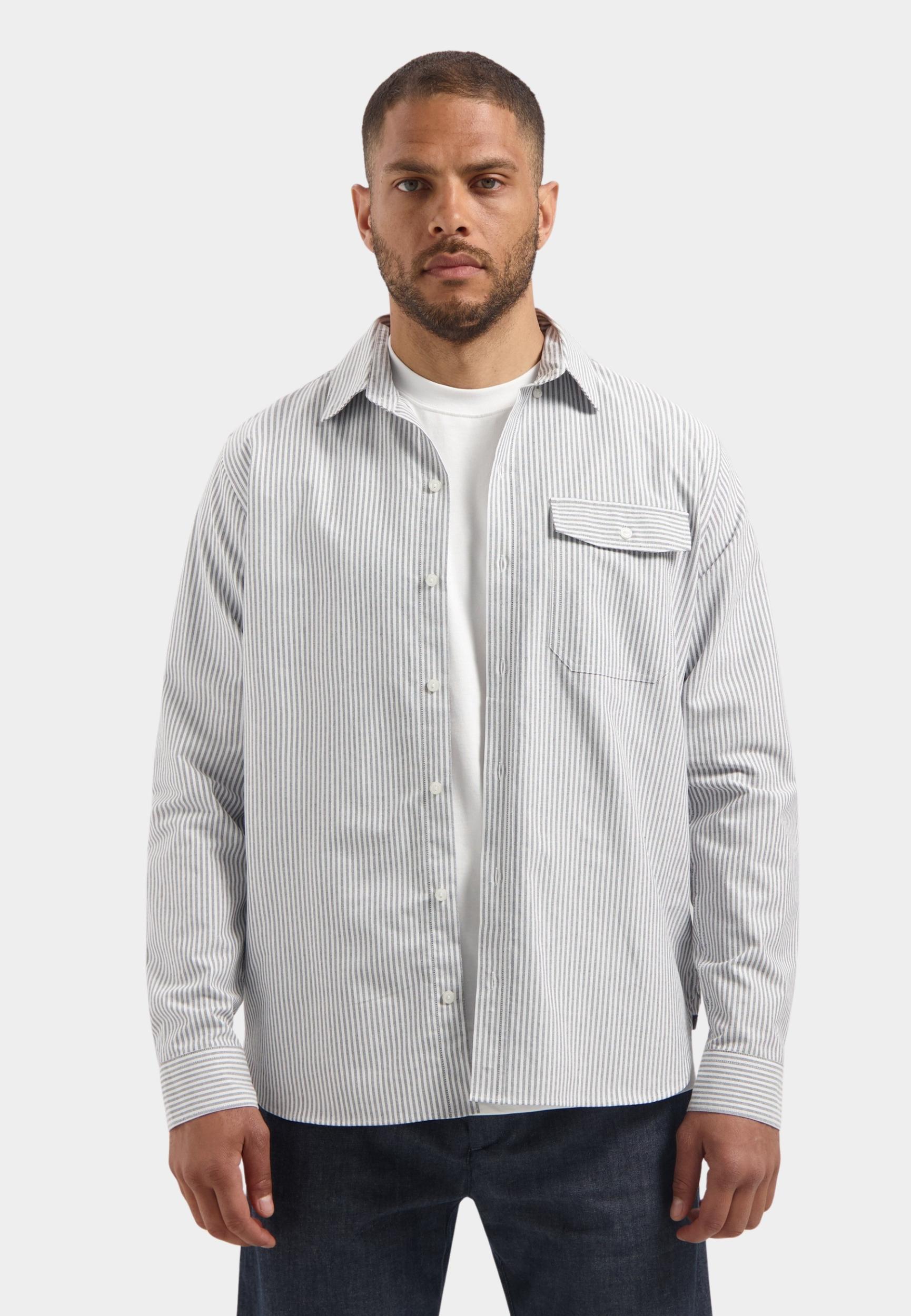 Dstrezzed Casual hemd lange mouw Wit DS_Evian Shirt 303970/116